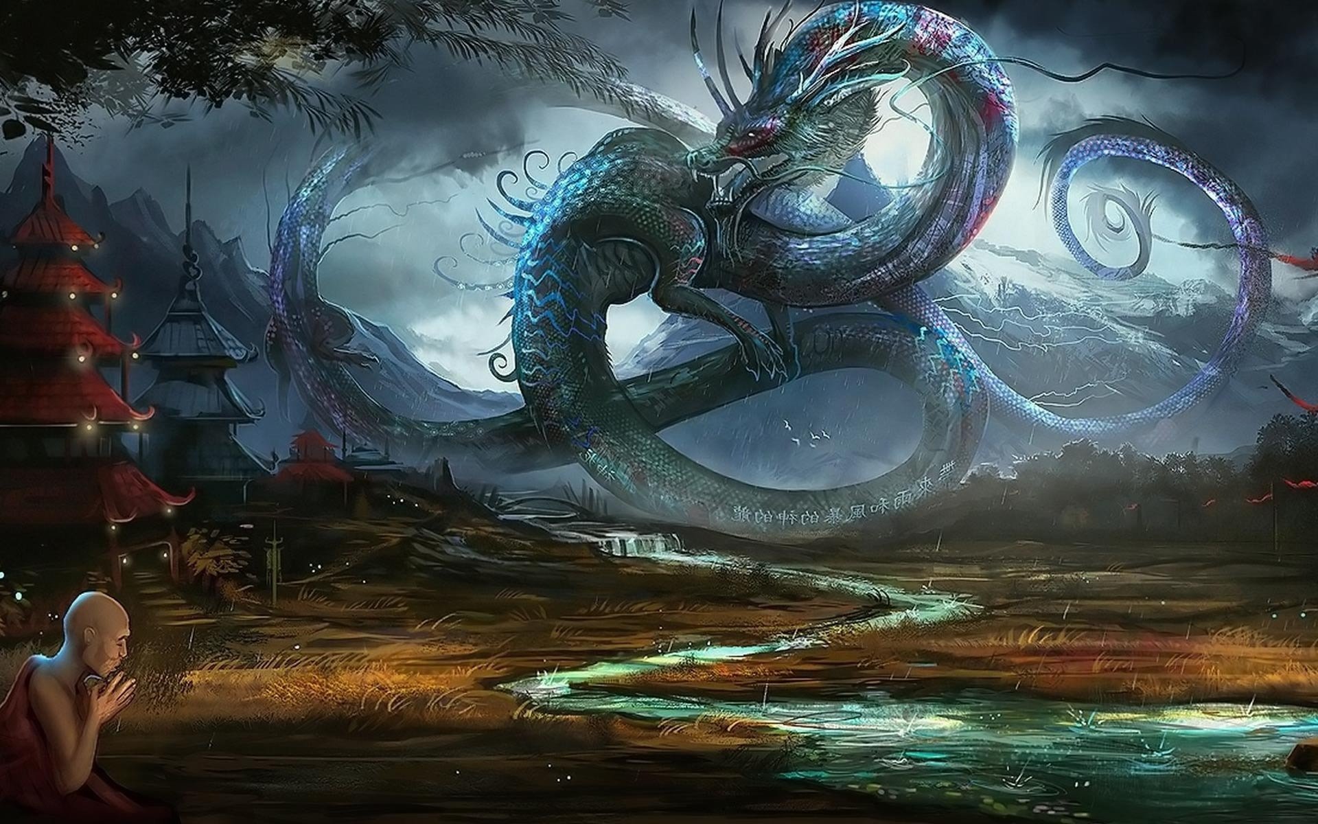 Free download wallpaper Fantasy, Dragon on your PC desktop