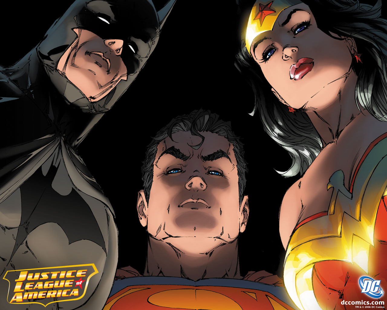 comics, justice league of america, batman, dc comics, superman, wonder woman Full HD