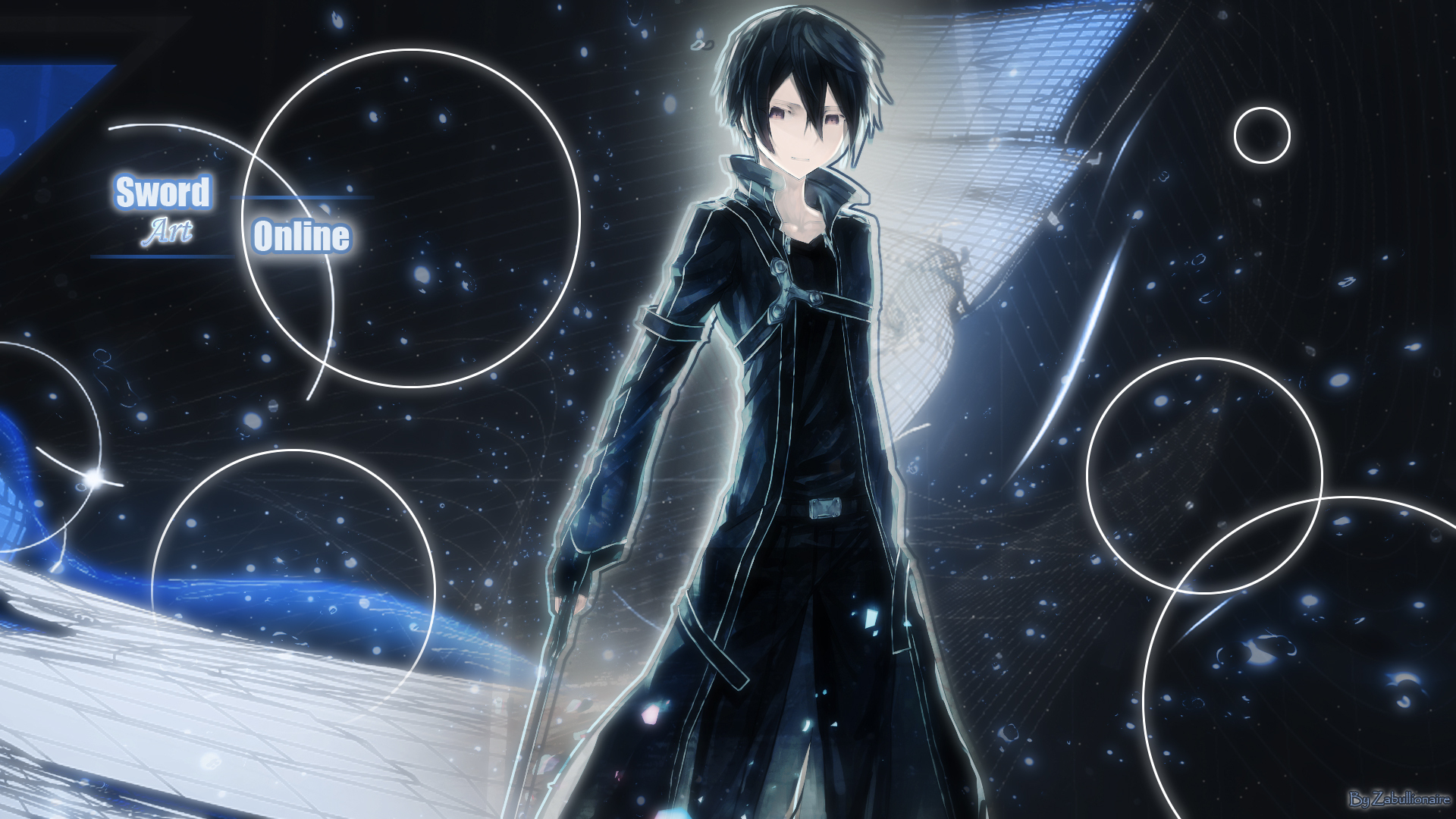 Téléchargez des papiers peints mobile Sword Art Online, Kirito (Art De L'épée En Ligne), Animé gratuitement.