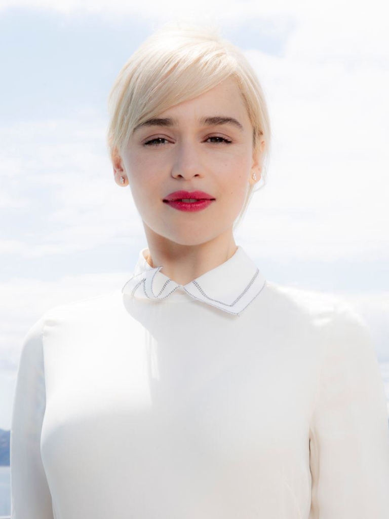 Download mobile wallpaper Blonde, Celebrity, Actress, Emilia Clarke for free.