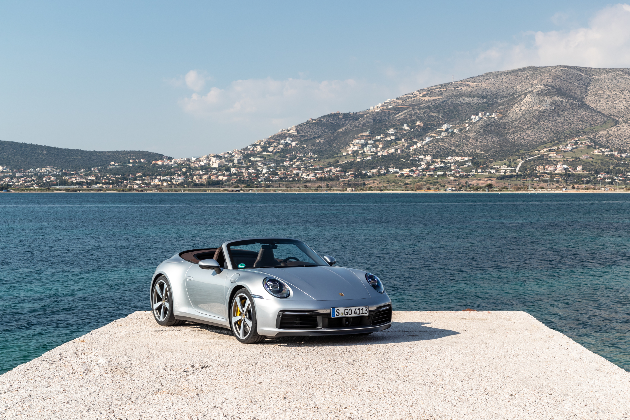 Download mobile wallpaper Porsche, Car, Porsche 911, Vehicle, Vehicles, Porsche 911 Carrera, Silver Car for free.