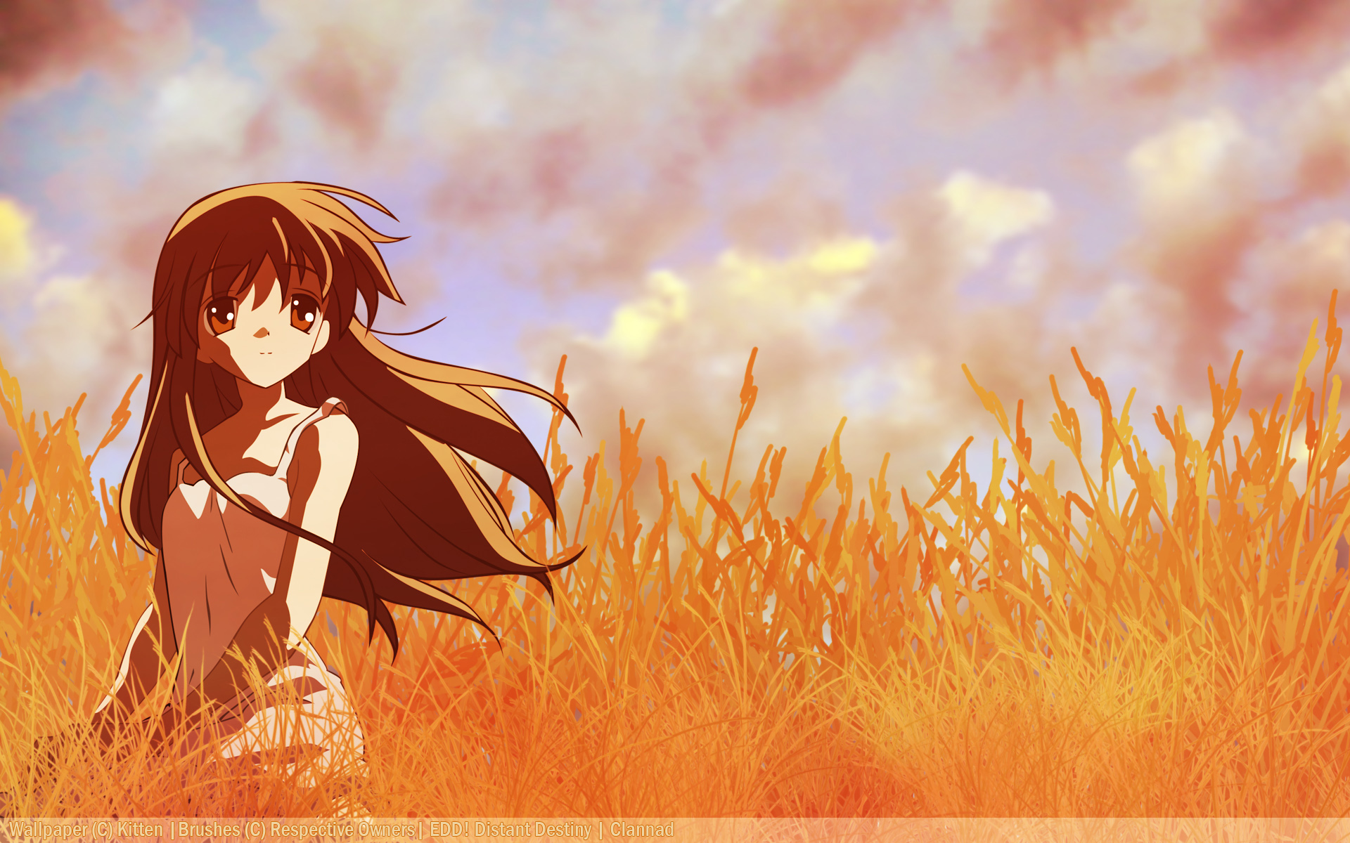 anime, clannad, girl from the illusionary world