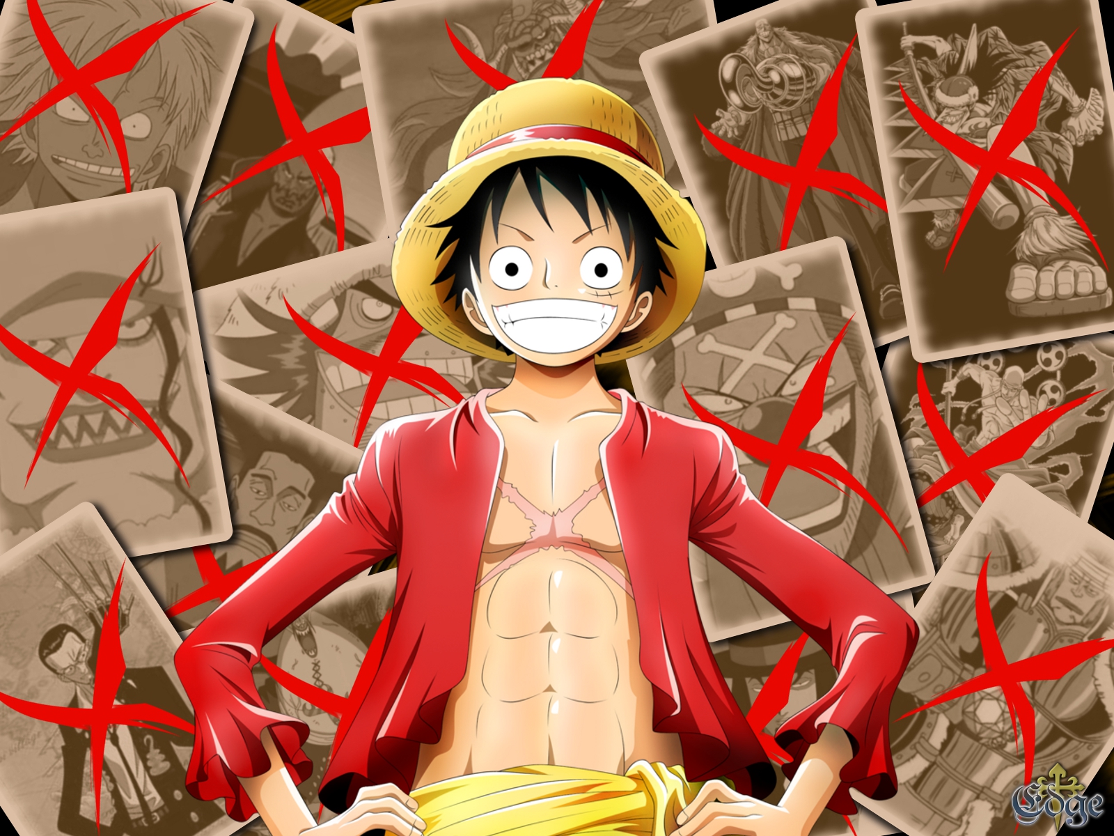 Handy-Wallpaper Animes, One Piece, Affe D Luffy kostenlos herunterladen.