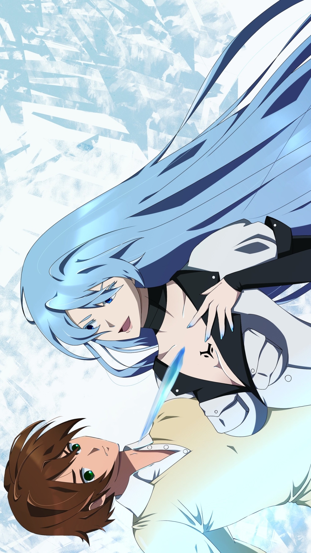 Download mobile wallpaper Anime, Tatsumi (Akame Ga Kill!), Akame Ga Kill!, Esdeath (Akame Ga Kill!) for free.