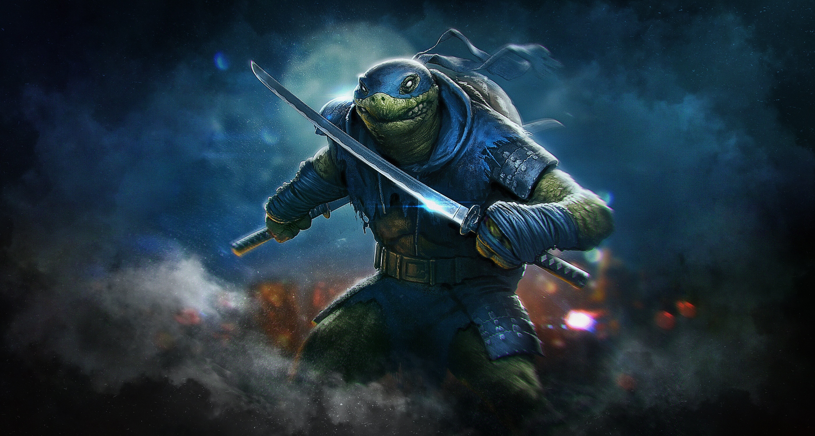 Descarga gratis la imagen Historietas, Tortugas Ninja, Leonardo (Tmnt) en el escritorio de tu PC