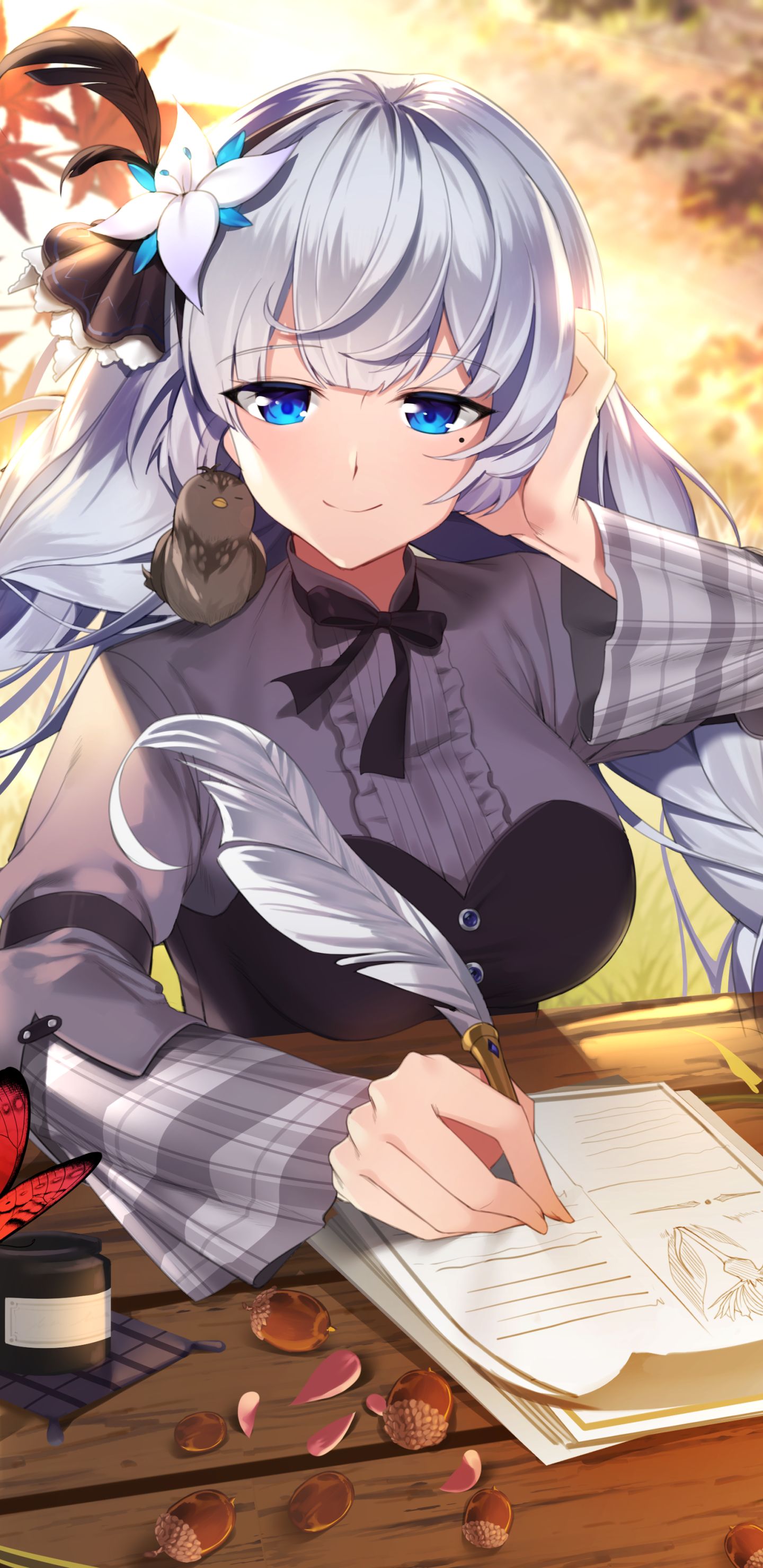 Téléchargez des papiers peints mobile Yeux Bleus, Animé, Cheveux Longs, Azur Lane gratuitement.