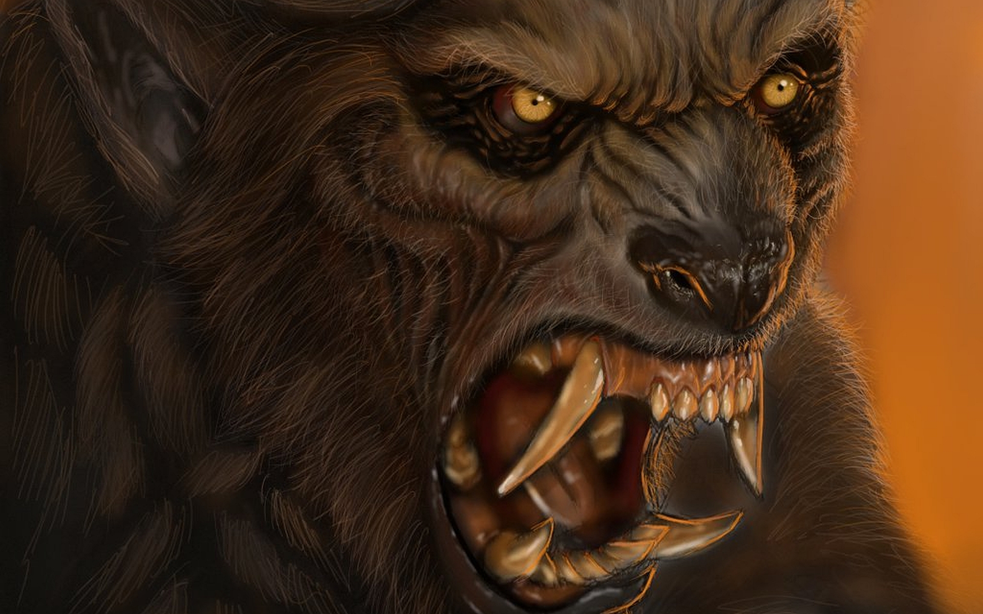 Laden Sie das Düster, Werwolf-Bild kostenlos auf Ihren PC-Desktop herunter