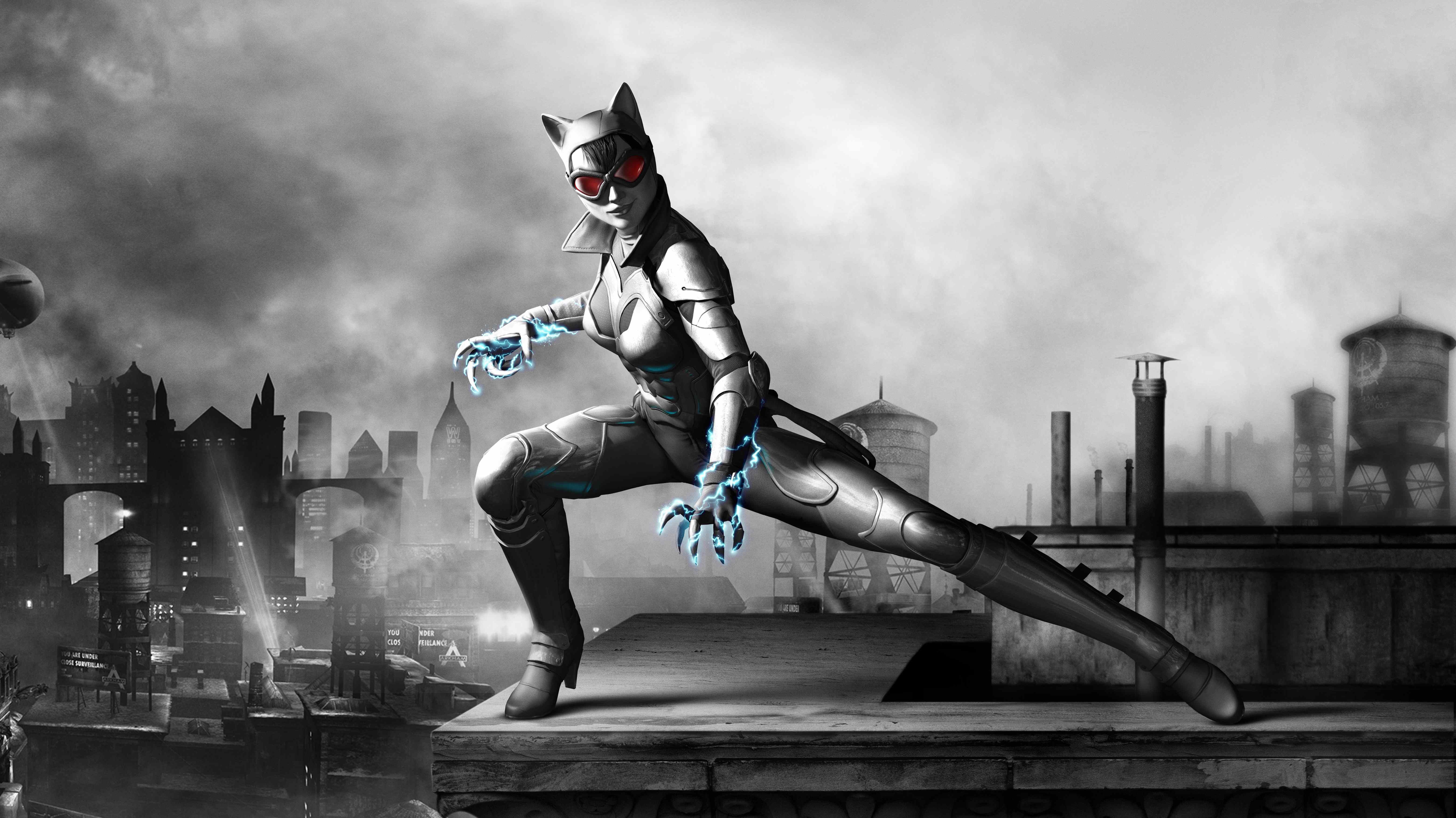 Laden Sie das Batman, Computerspiele, Katzenfrau, Batman: Arkham City-Bild kostenlos auf Ihren PC-Desktop herunter