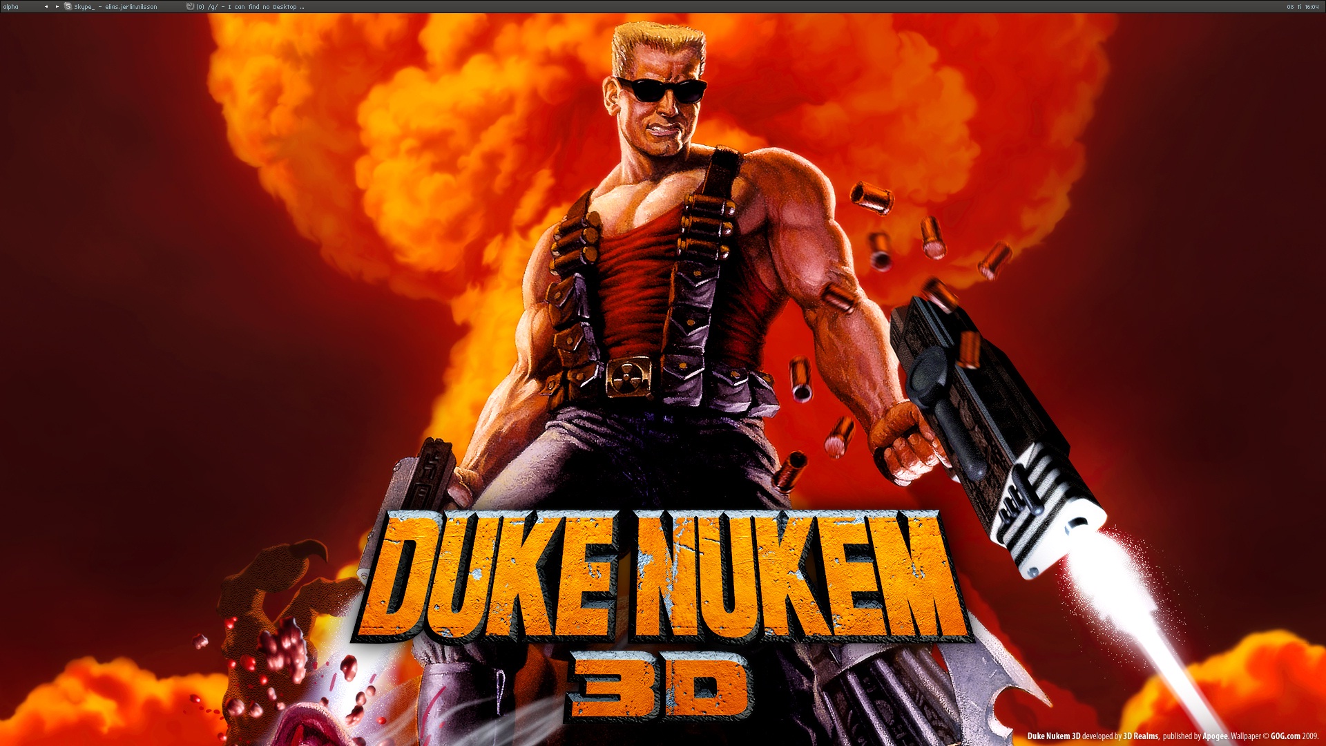 Laden Sie Duke Nukem 3D HD-Desktop-Hintergründe herunter