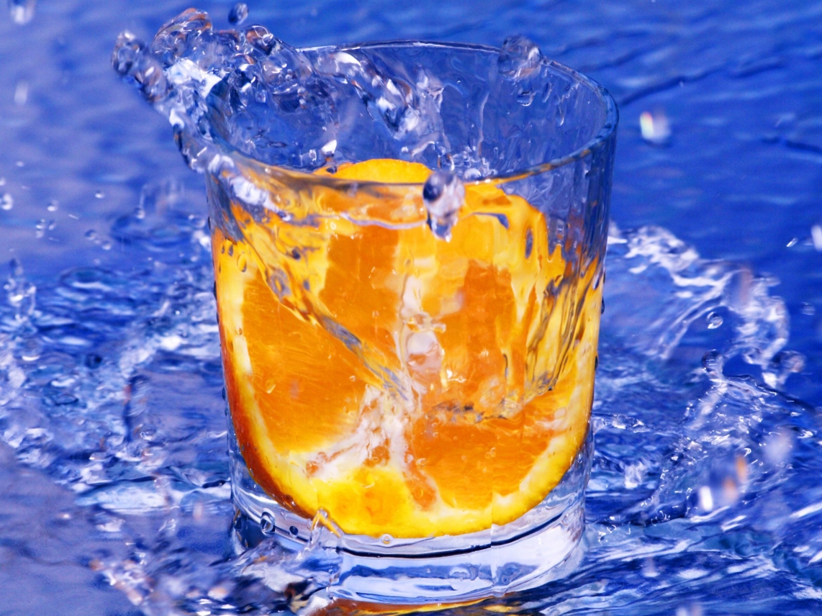 Free download wallpaper Water, Food, Oranges on your PC desktop