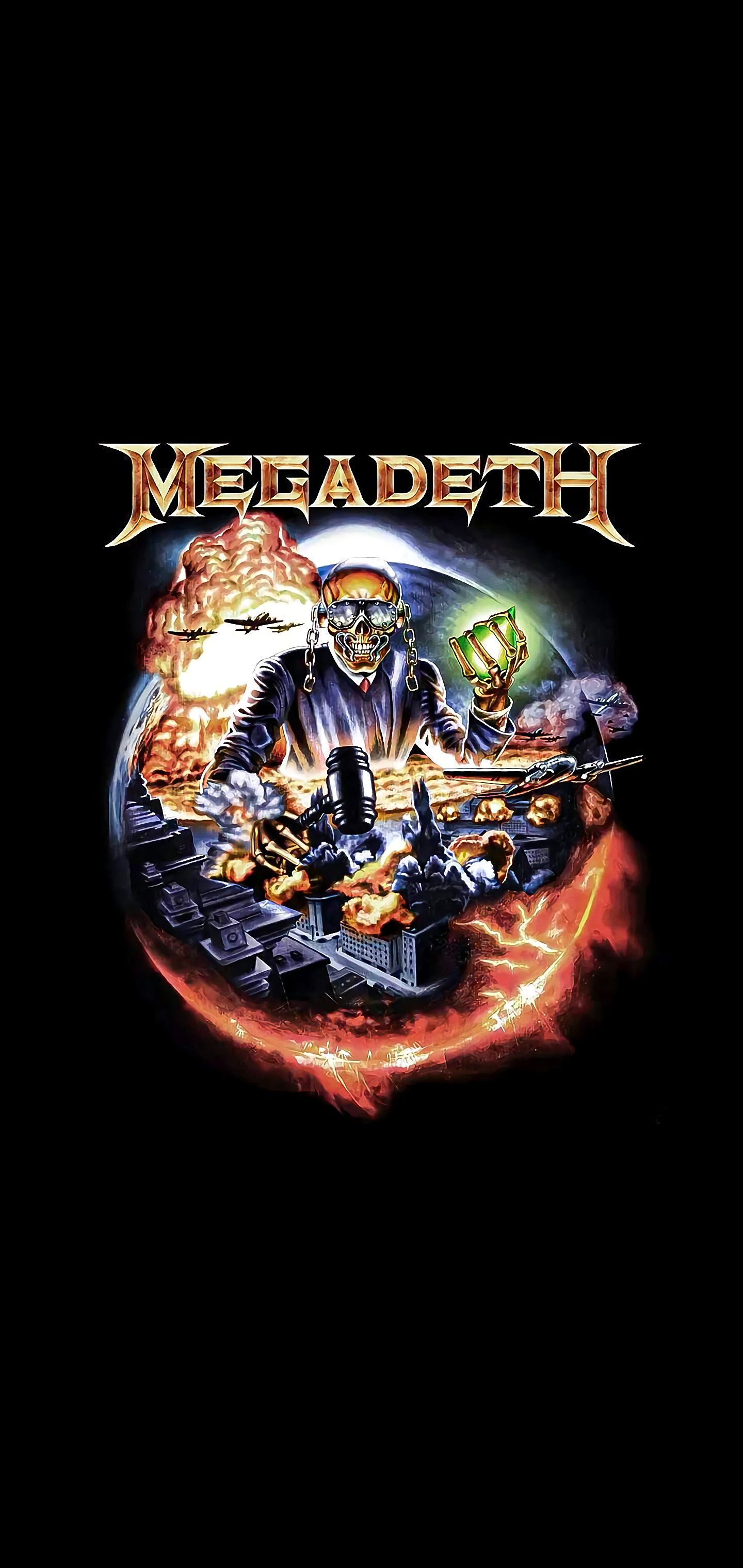 Handy-Wallpaper Musik, Megadeth, Altmetall kostenlos herunterladen.