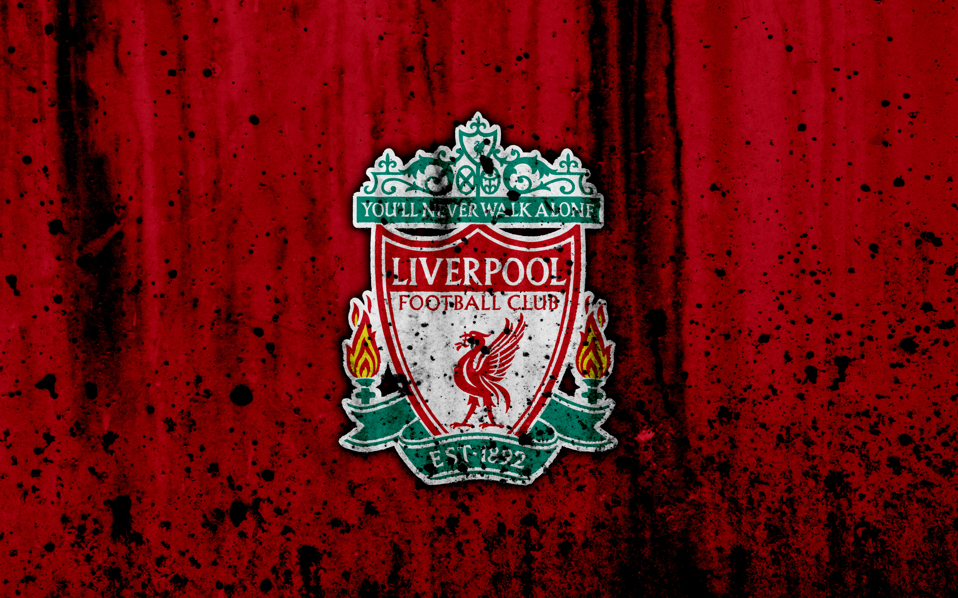 Laden Sie das Sport, Fußball, Logo, Englisch, Fc Liverpool-Bild kostenlos auf Ihren PC-Desktop herunter