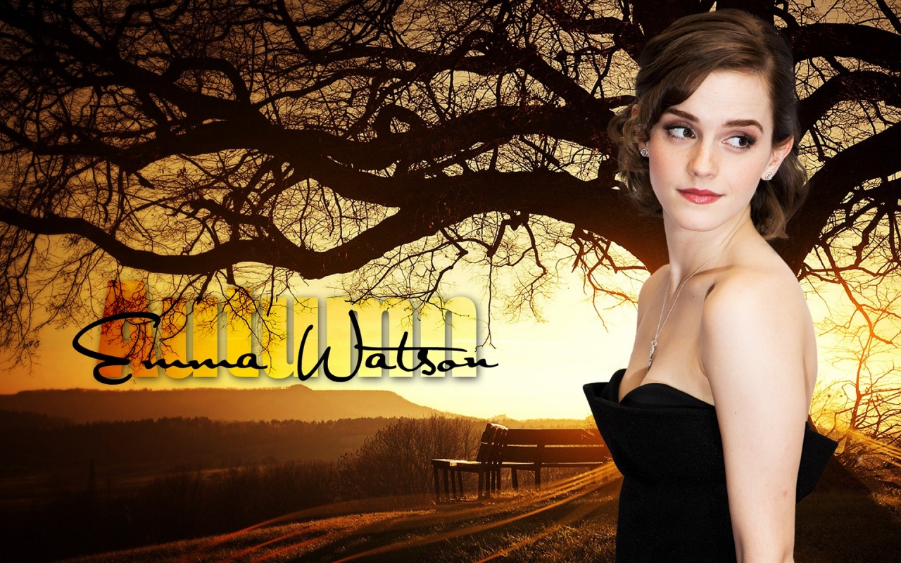 Free download wallpaper Emma Watson, Celebrity on your PC desktop