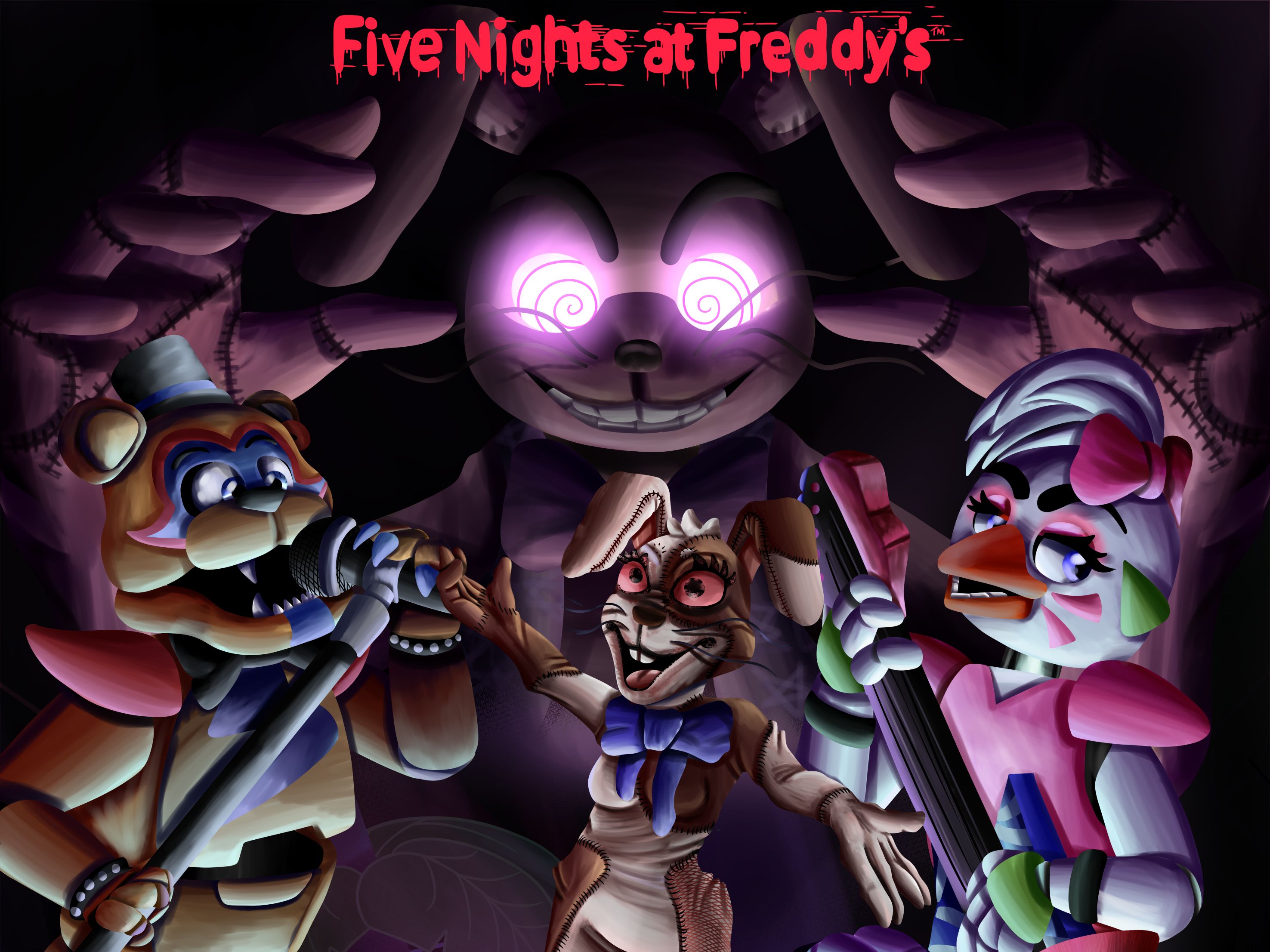 five nights at freddy's: security breach, video game, five nights at freddy's