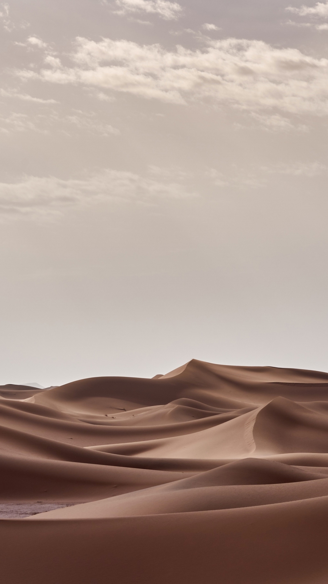 Serene desert dunes wallpaper for iPhone, nature's beauty