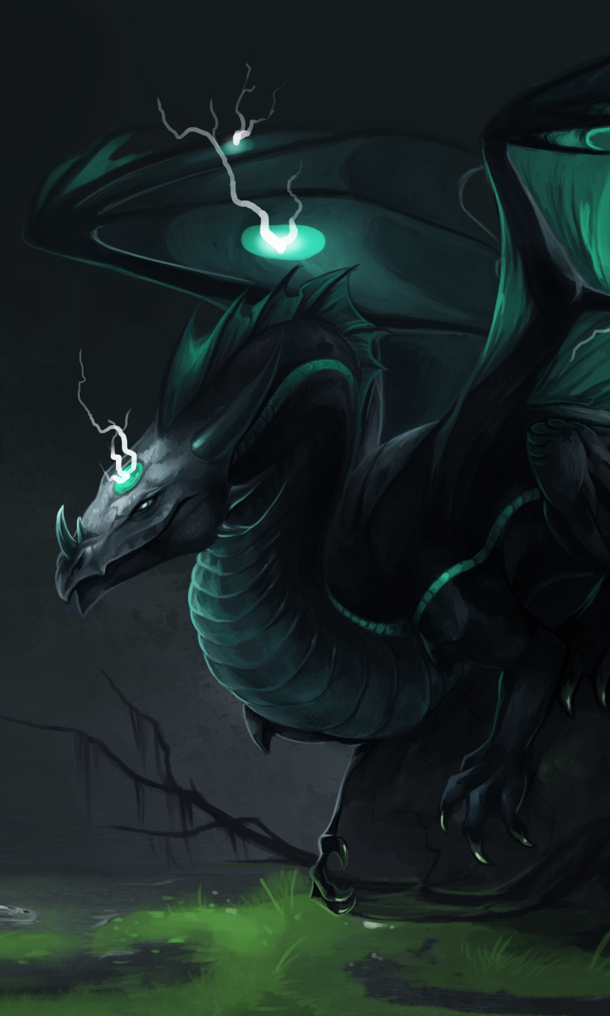 Download mobile wallpaper Fantasy, Dragon for free.