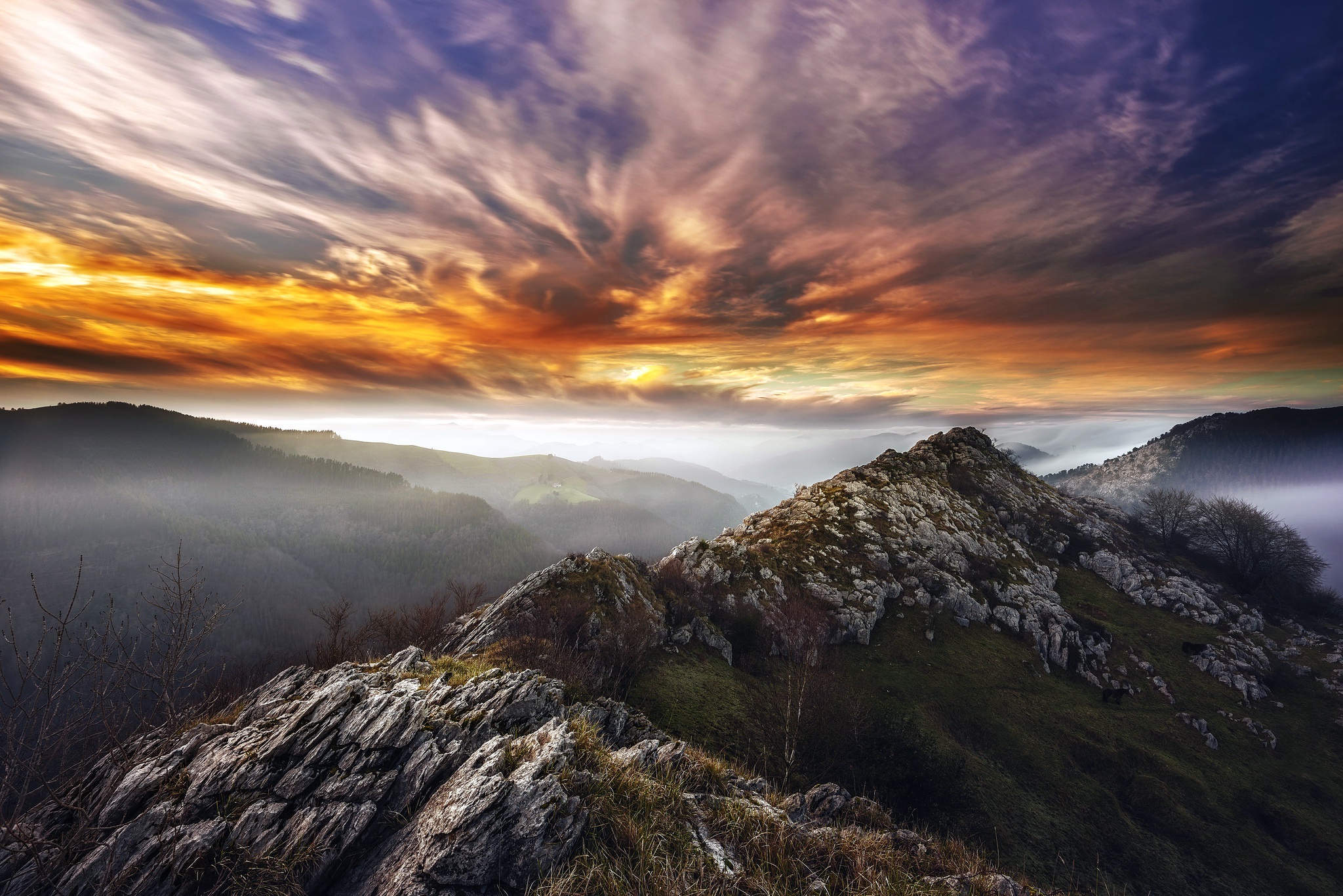 Handy-Wallpaper Landschaft, Natur, Wolke, Himmel, Erde/natur kostenlos herunterladen.