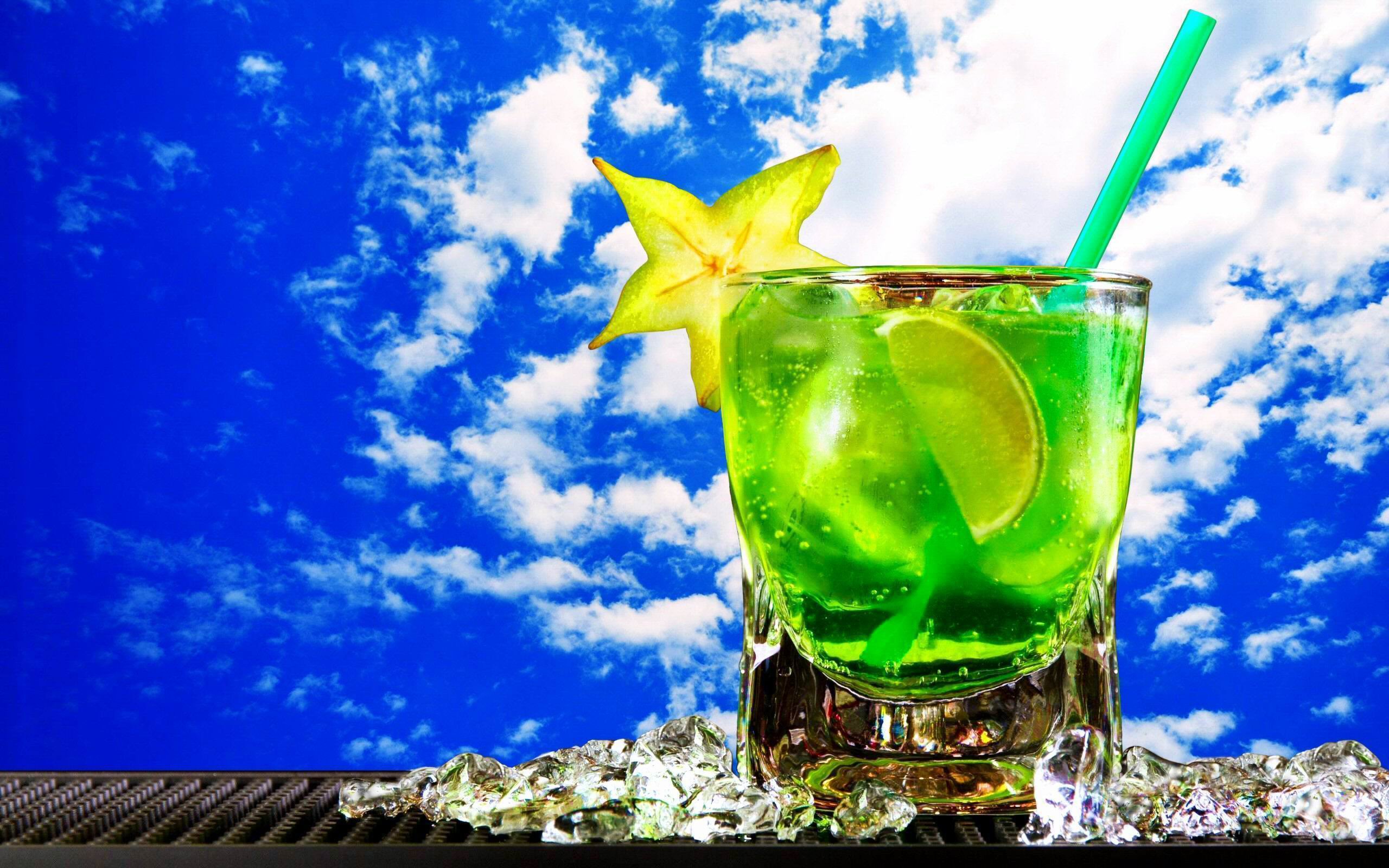 Download mobile wallpaper Food, Glass, Colorful, Tropical, Cocktail, Mojito for free.