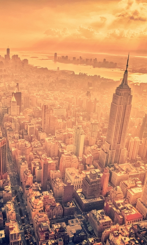 Скачати мобільні шпалери Міста, Місто, Нью Йорк, Створено Людиною безкоштовно.