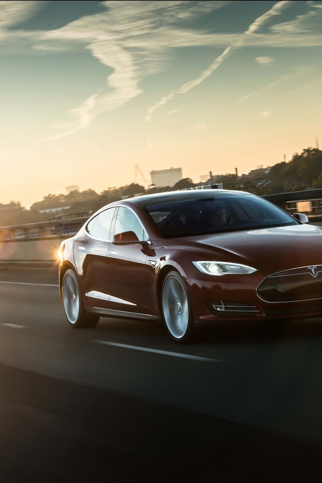 Handy-Wallpaper Tesla Modell S, Fahrzeug, Fahrzeuge, Tesla Motors kostenlos herunterladen.
