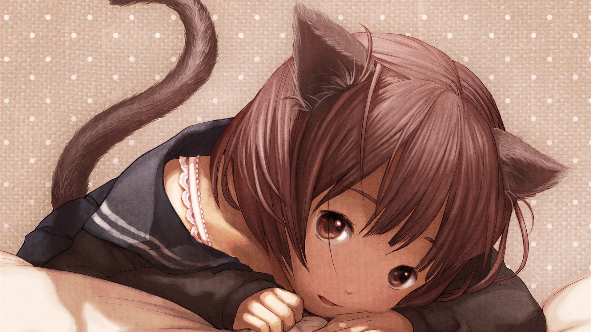 178540 baixar imagens anime, garota, garota gato - papéis de parede e protetores de tela gratuitamente