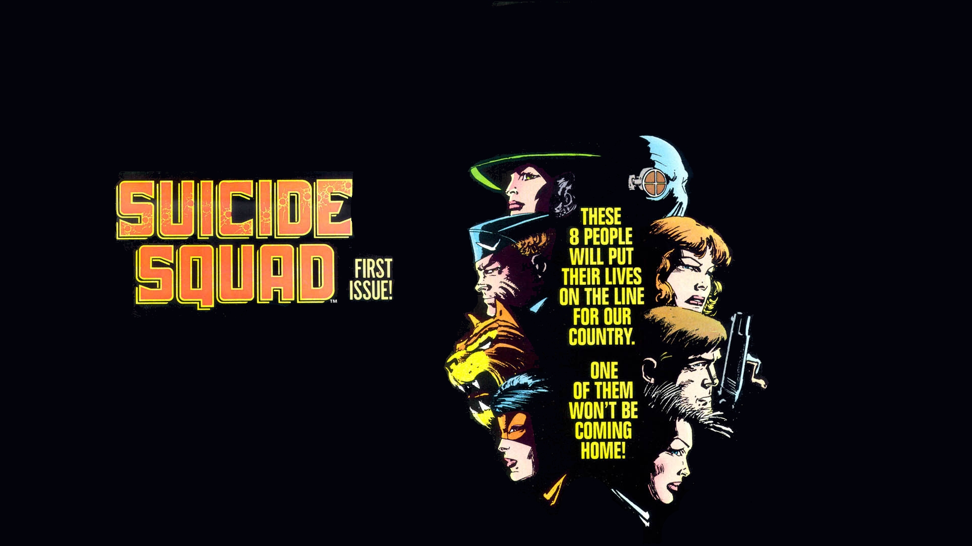 Free download wallpaper Comics, Suicide Squad on your PC desktop