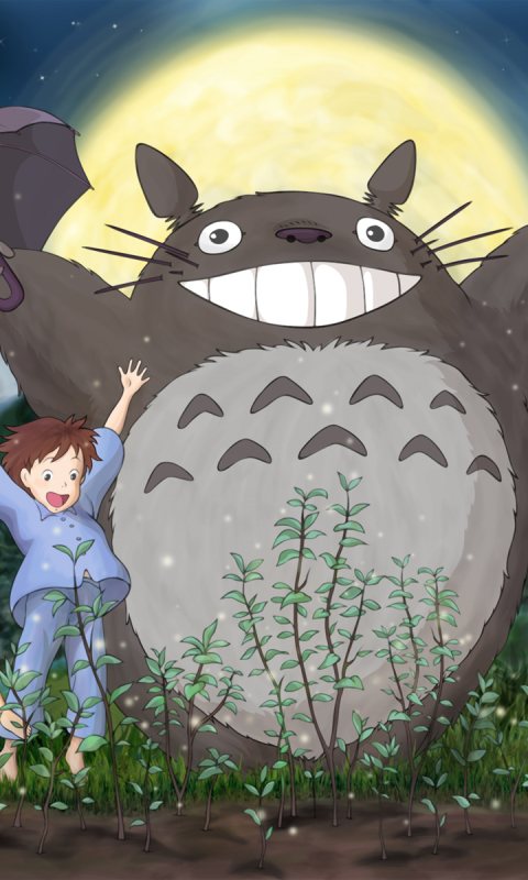 Descarga gratuita de fondo de pantalla para móvil de Animado, Satsuki Kusakabe, Totoro (Mi Vecino Totoro), Mi Vecino Totoro.