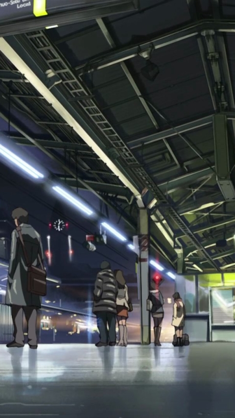 Handy-Wallpaper Animes, 5 Centimeters Per Second kostenlos herunterladen.