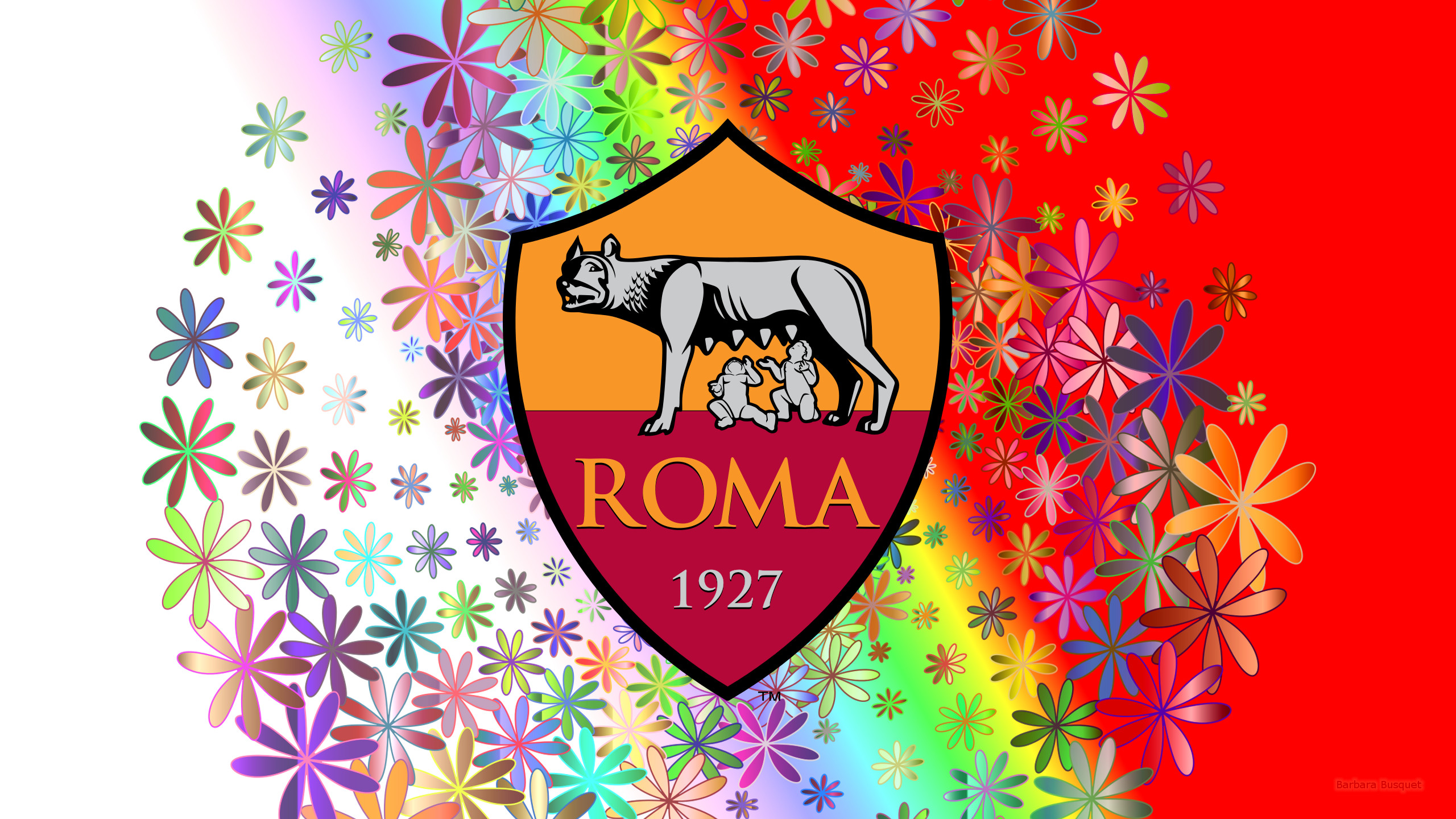 Download mobile wallpaper Sports, Logo, Emblem, Soccer, A S Roma for free.