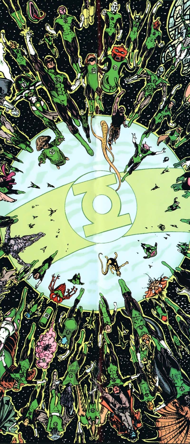 Descarga gratuita de fondo de pantalla para móvil de Historietas, Linterna Verde, Green Lantern Corps.
