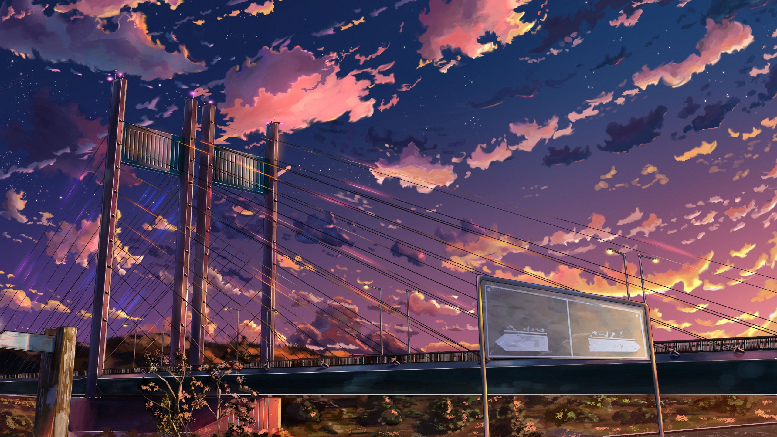 998619 Bild herunterladen animes, die brücke: transit in den tod, himmel - Hintergrundbilder und Bildschirmschoner kostenlos
