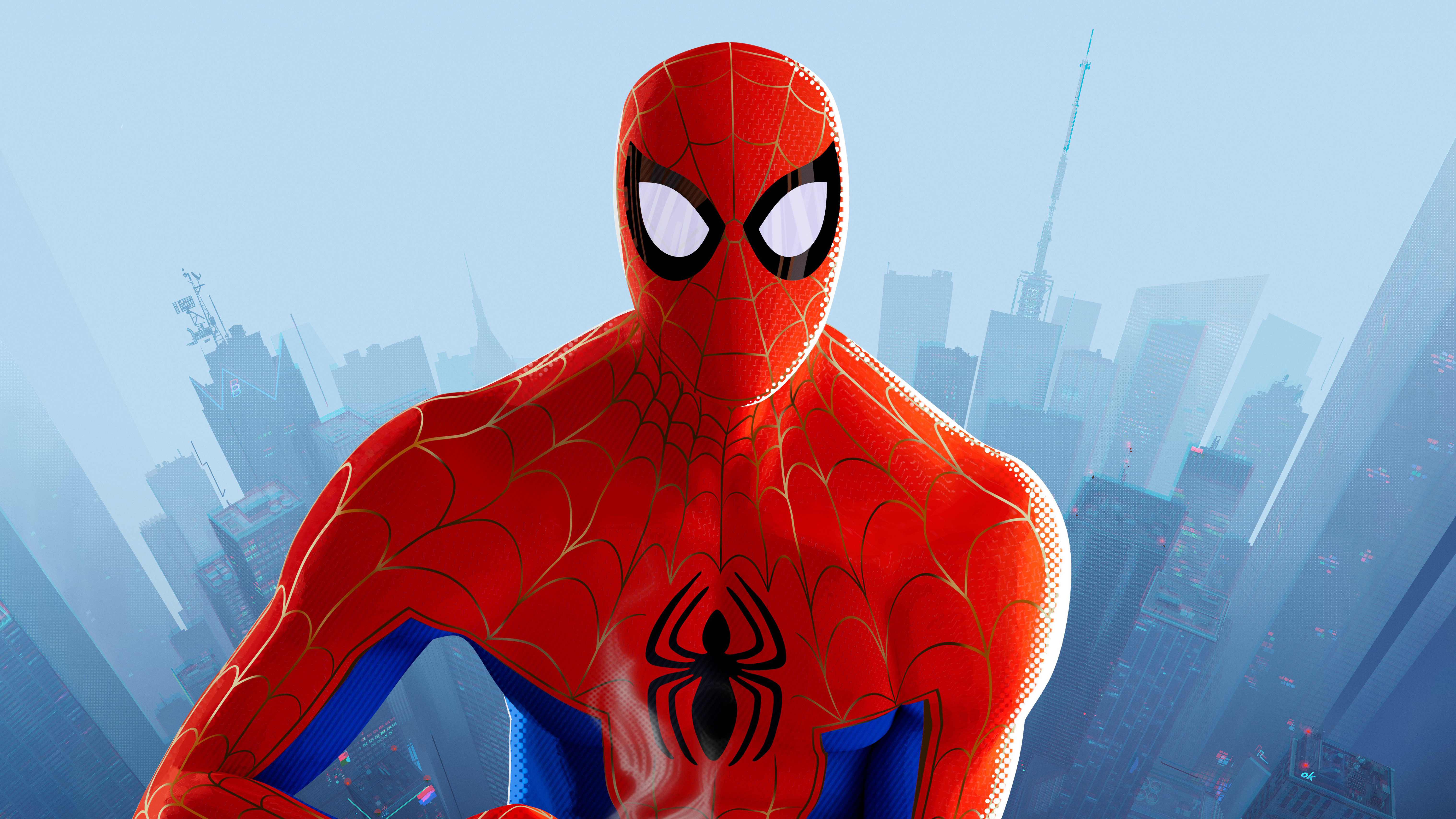 Скачати мобільні шпалери Людина Павук, Фільм, Spider Man: Into The Spider Verse безкоштовно.