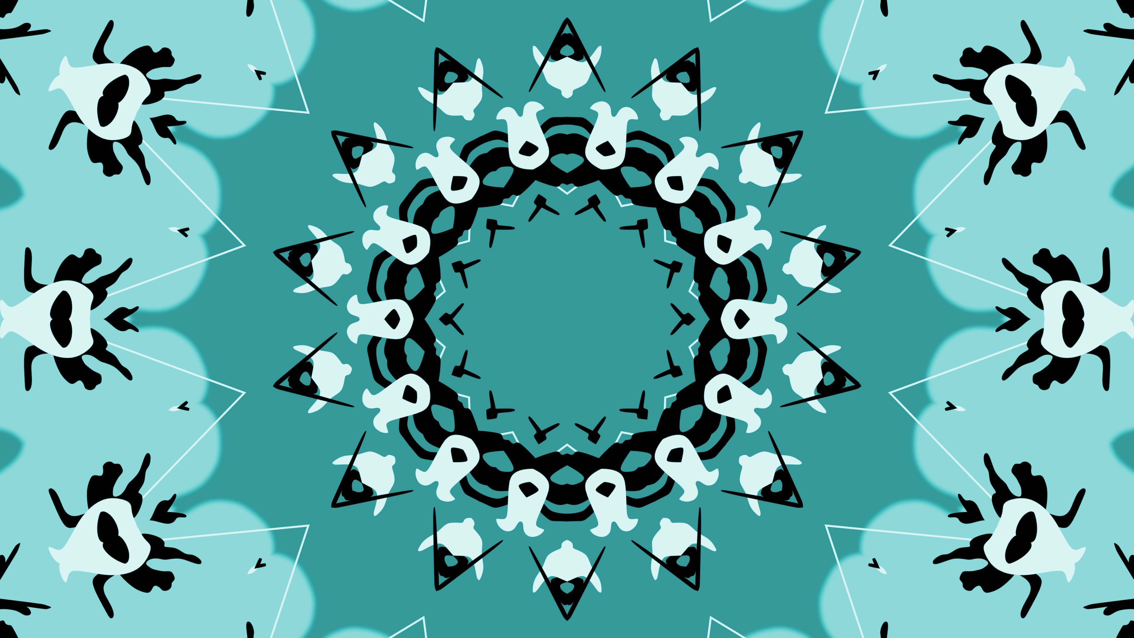 Download mobile wallpaper Abstract, Pattern, Kaleidoscope for free.