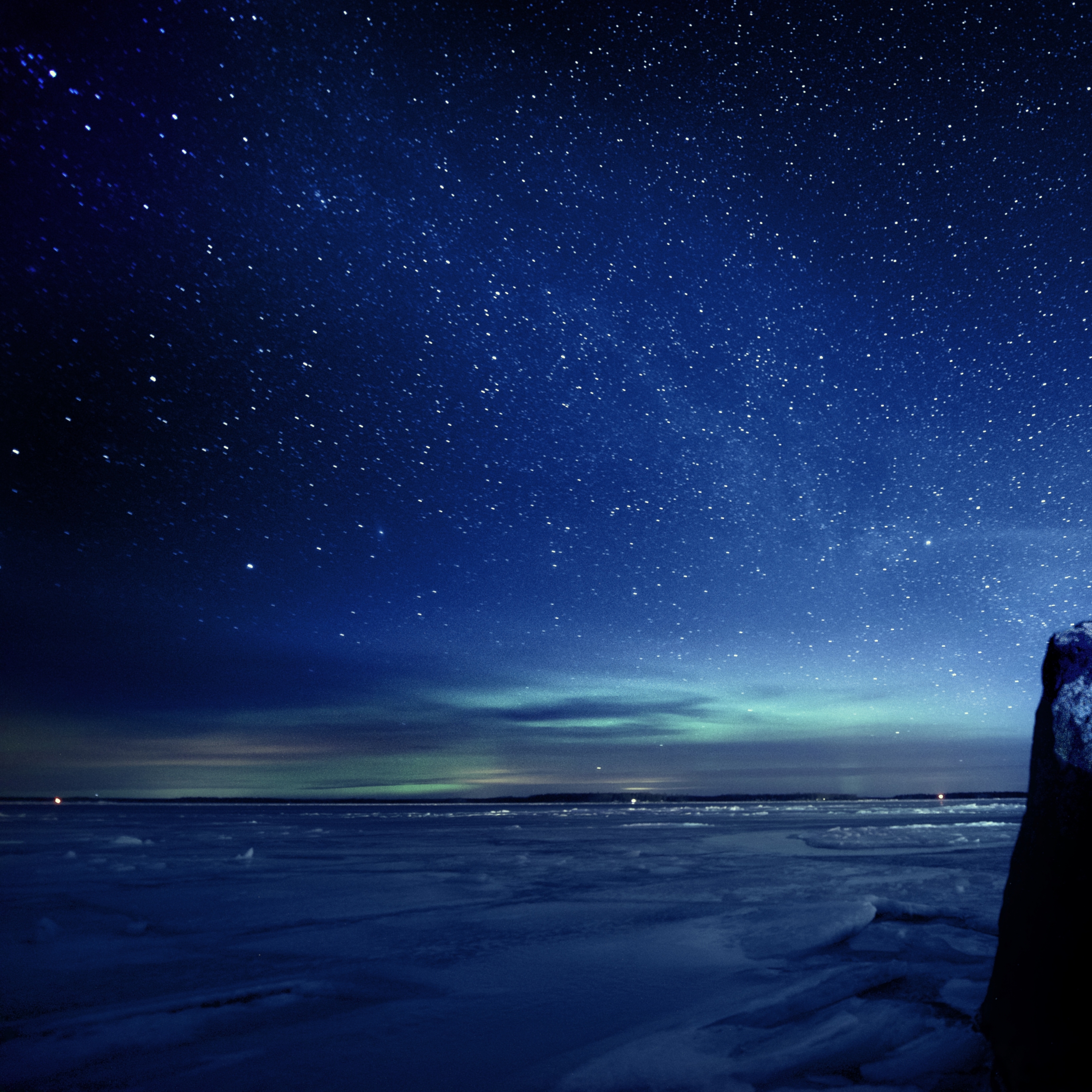 Download mobile wallpaper Sky, Stars, Night, Earth for free.