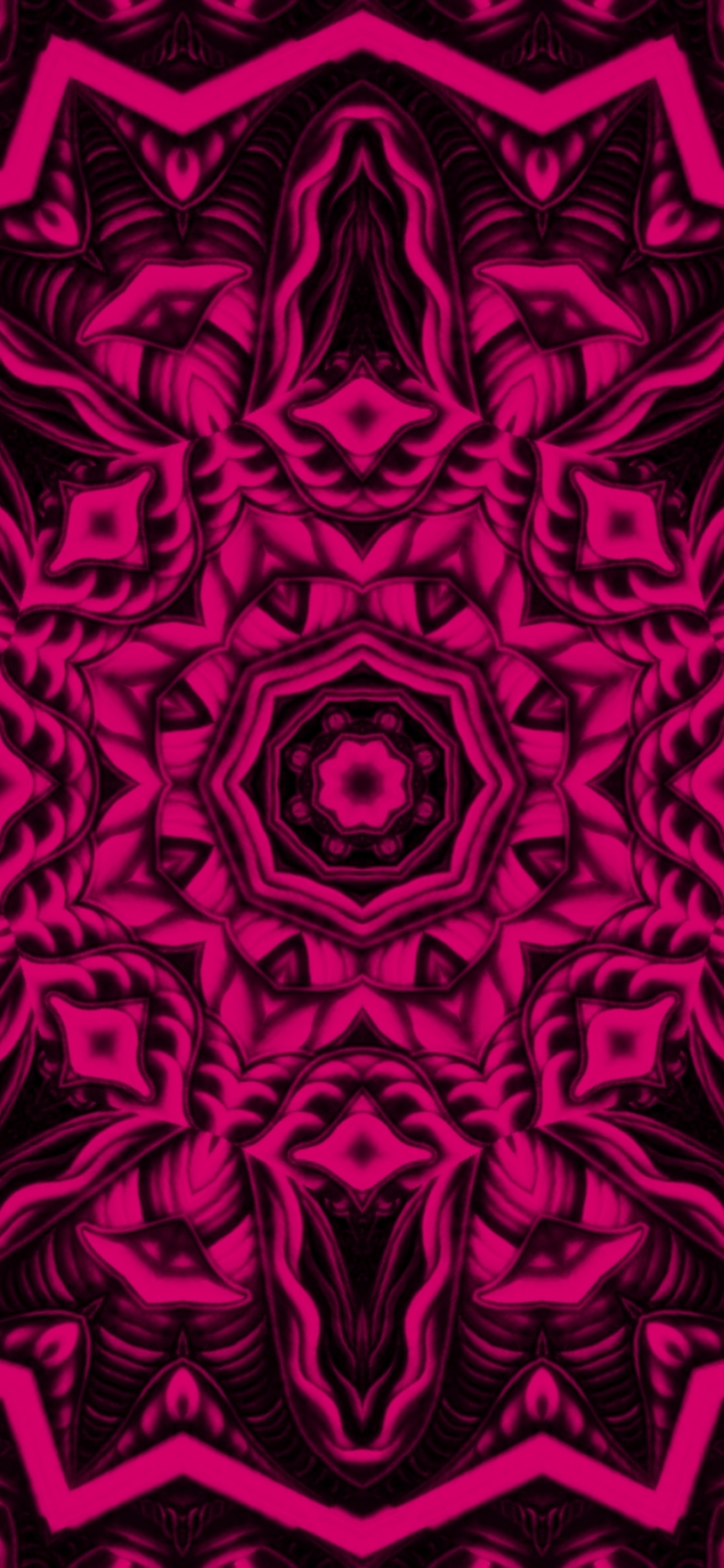 Download mobile wallpaper Pink, Pattern, Artistic, Mandala, Psychedelic for free.