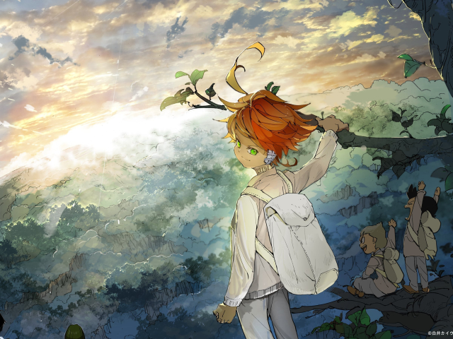 Baixar papel de parede para celular de Anime, Emma (A Prometida Terra Do Nunca), The Promised Neverland gratuito.