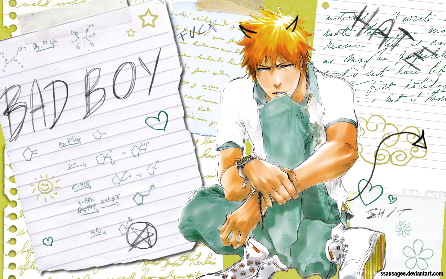 Handy-Wallpaper Bleach, Animes, Ichigo Kurosaki kostenlos herunterladen.