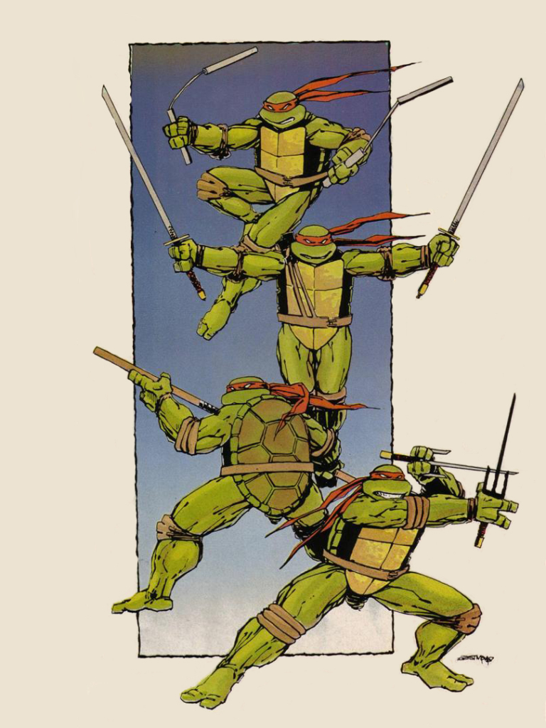 Baixar papel de parede para celular de História Em Quadrinhos, Tartarugas Ninja, As Tartarugas Ninja gratuito.