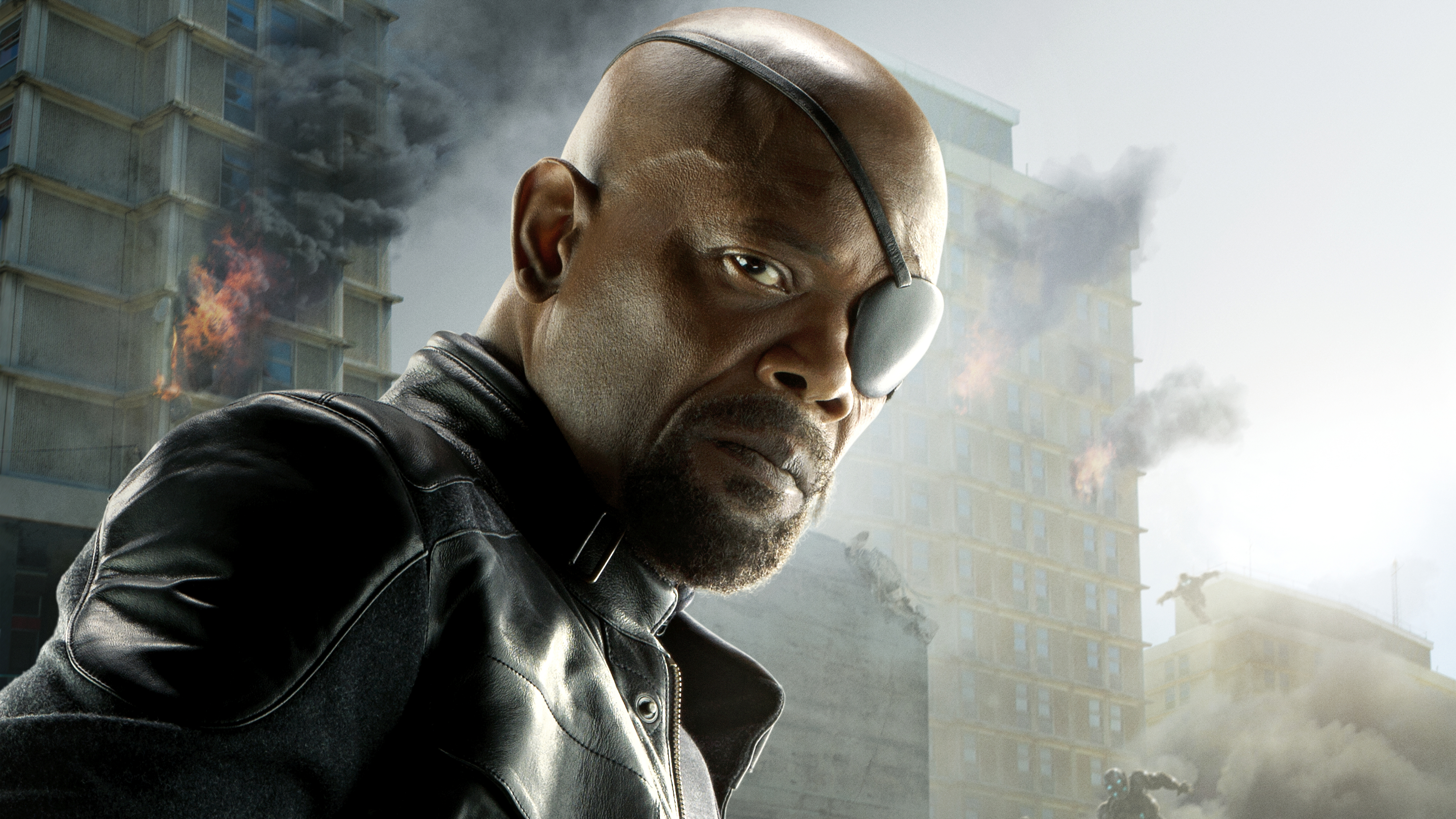 Download mobile wallpaper Movie, Nick Fury, The Avengers, Samuel L Jackson, Avengers: Age Of Ultron for free.