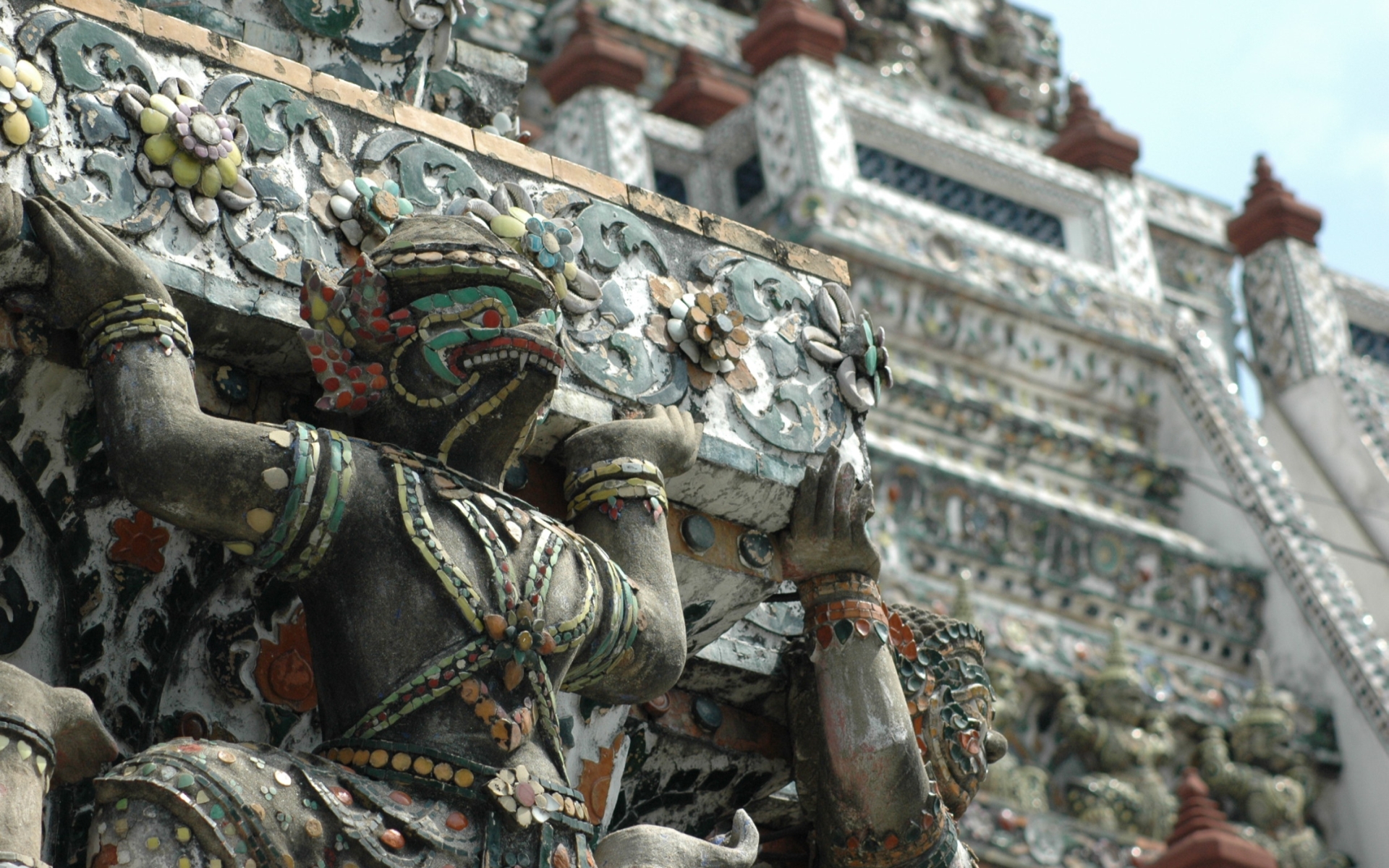 Free download wallpaper Temples, Religious, Wat Arun Temple on your PC desktop