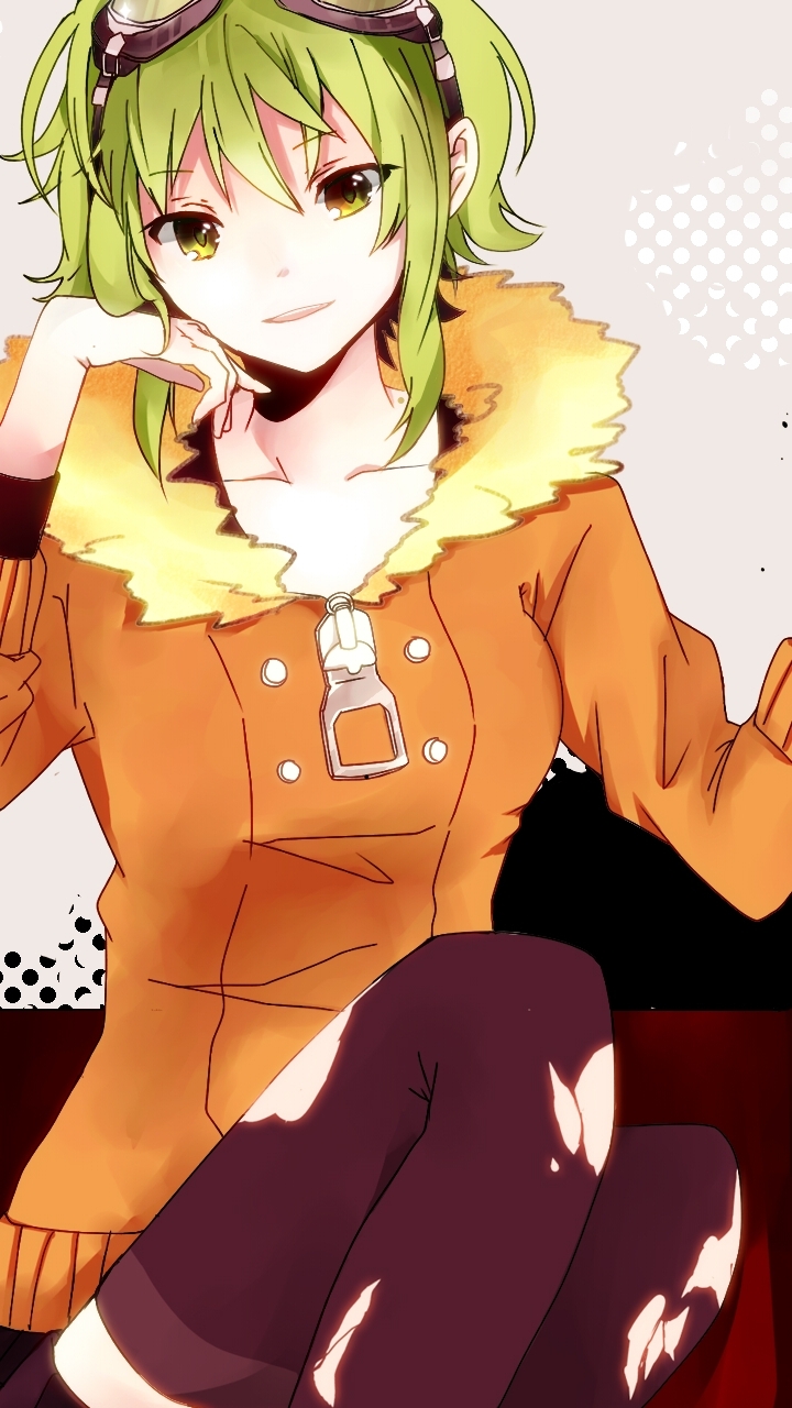 Download mobile wallpaper Anime, Vocaloid, Song Illustration, Gumi (Vocaloid) for free.