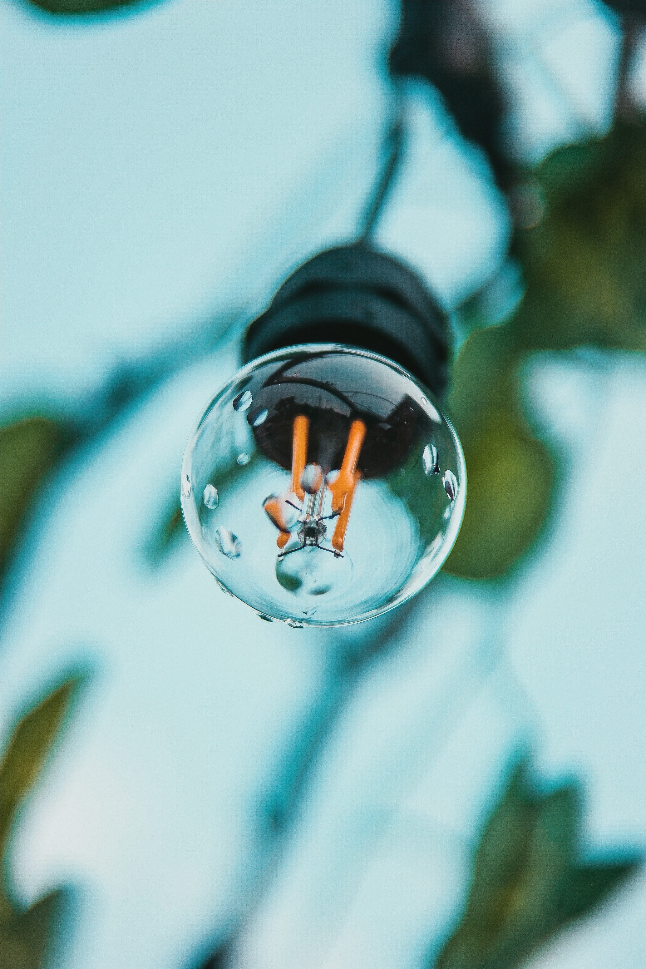 Download mobile wallpaper Macro, Smooth, Light Bulb, Electricity, Blur for free.