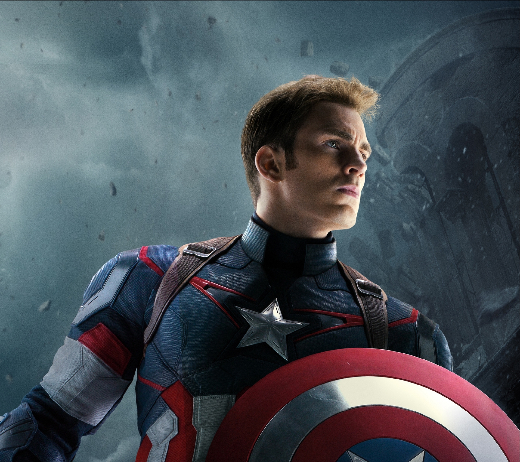 Скачать обои бесплатно Кино, Капитан Америка, Мстители, Крис Эванс, Мстители: Эра Альтрона картинка на рабочий стол ПК