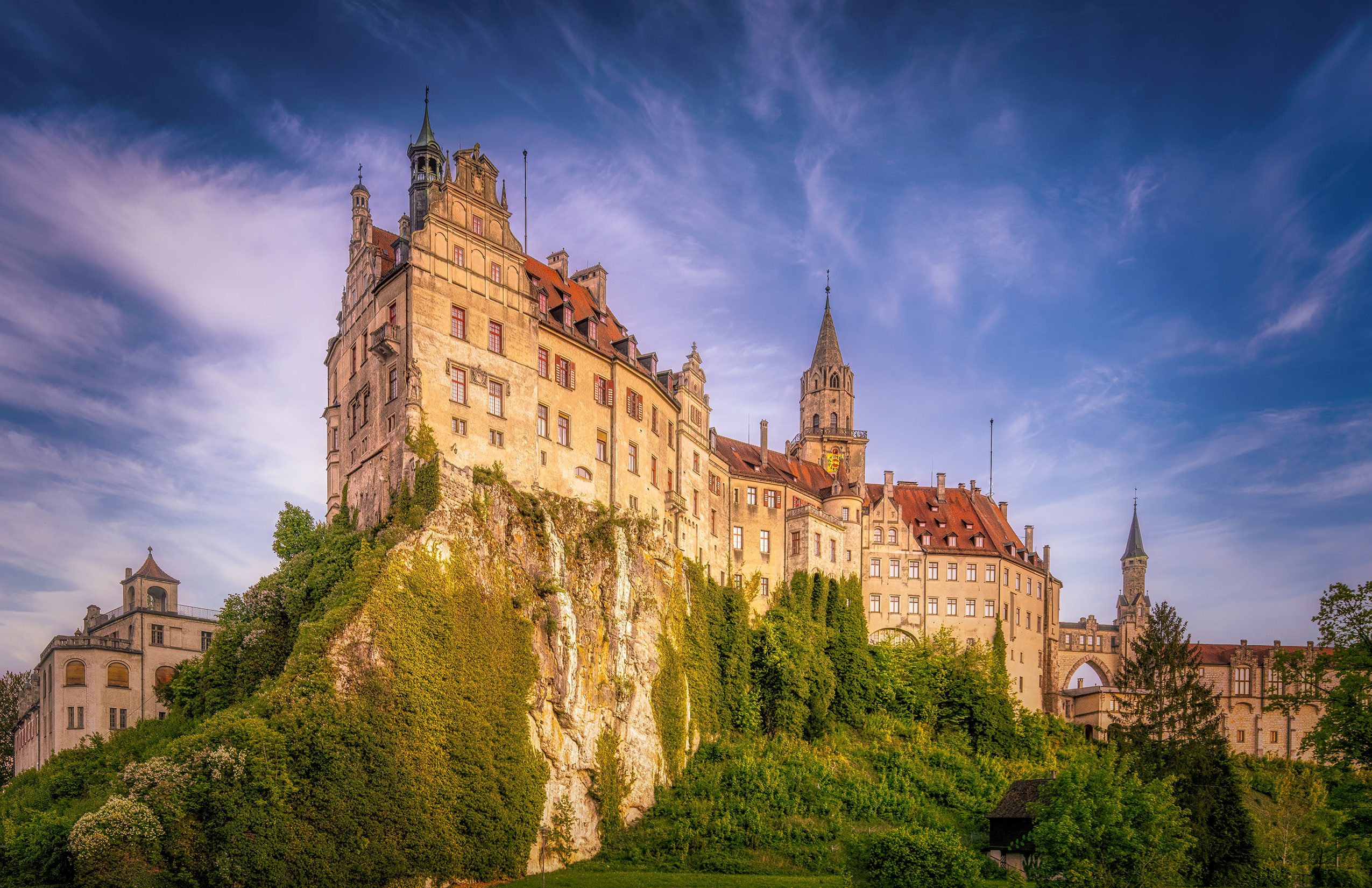 Baixar papel de parede para celular de Castelos, Alemanha, Castelo, Feito Pelo Homem, Castelo Sigmaringen gratuito.
