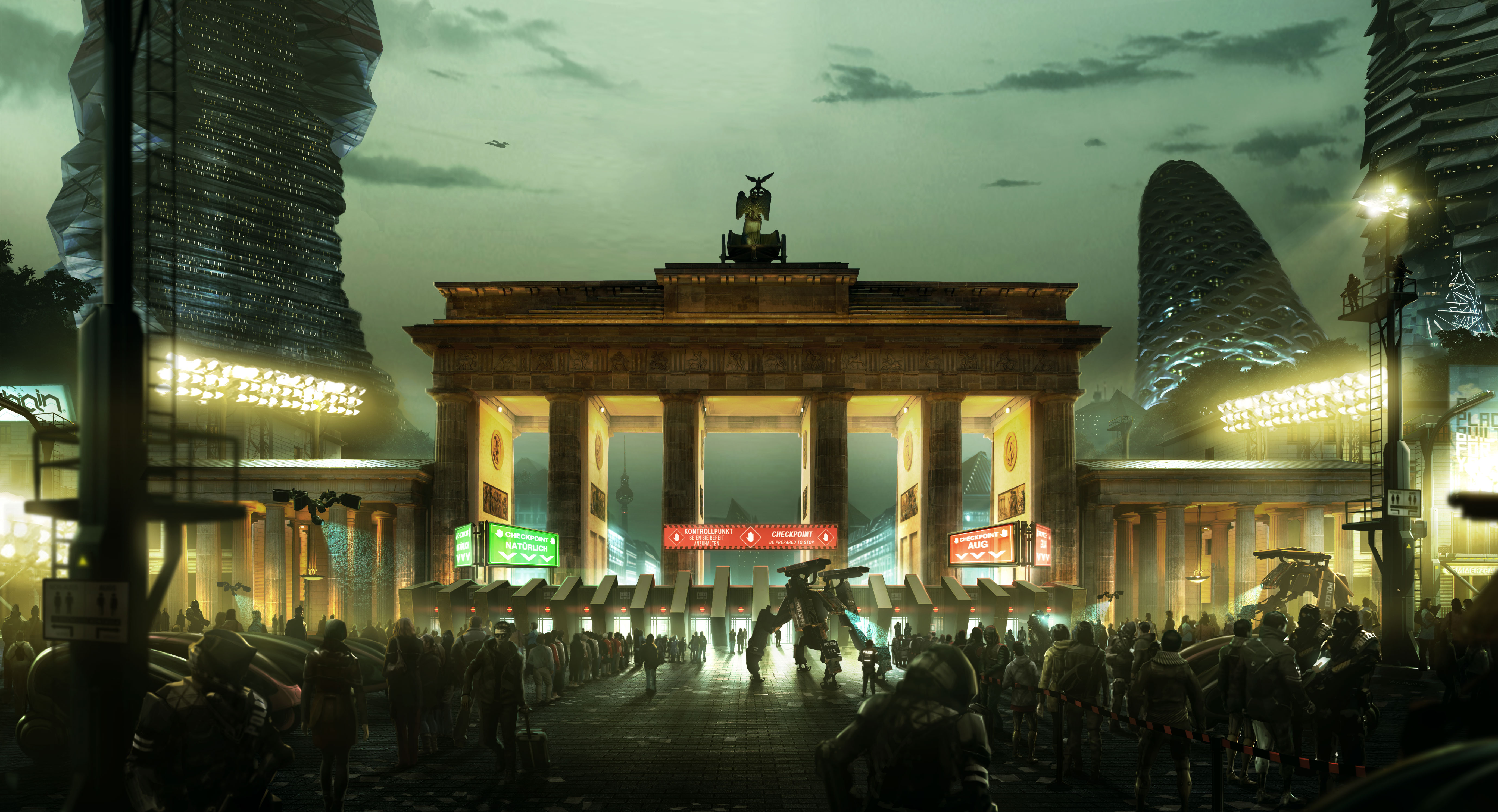 Melhores papéis de parede de Deus Ex: Mankind Divided para tela do telefone