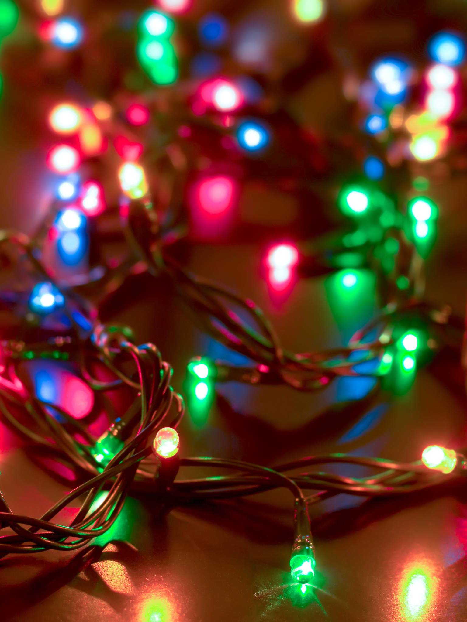 Download mobile wallpaper Light, Christmas, Holiday, Decoration, Christmas Lights for free.
