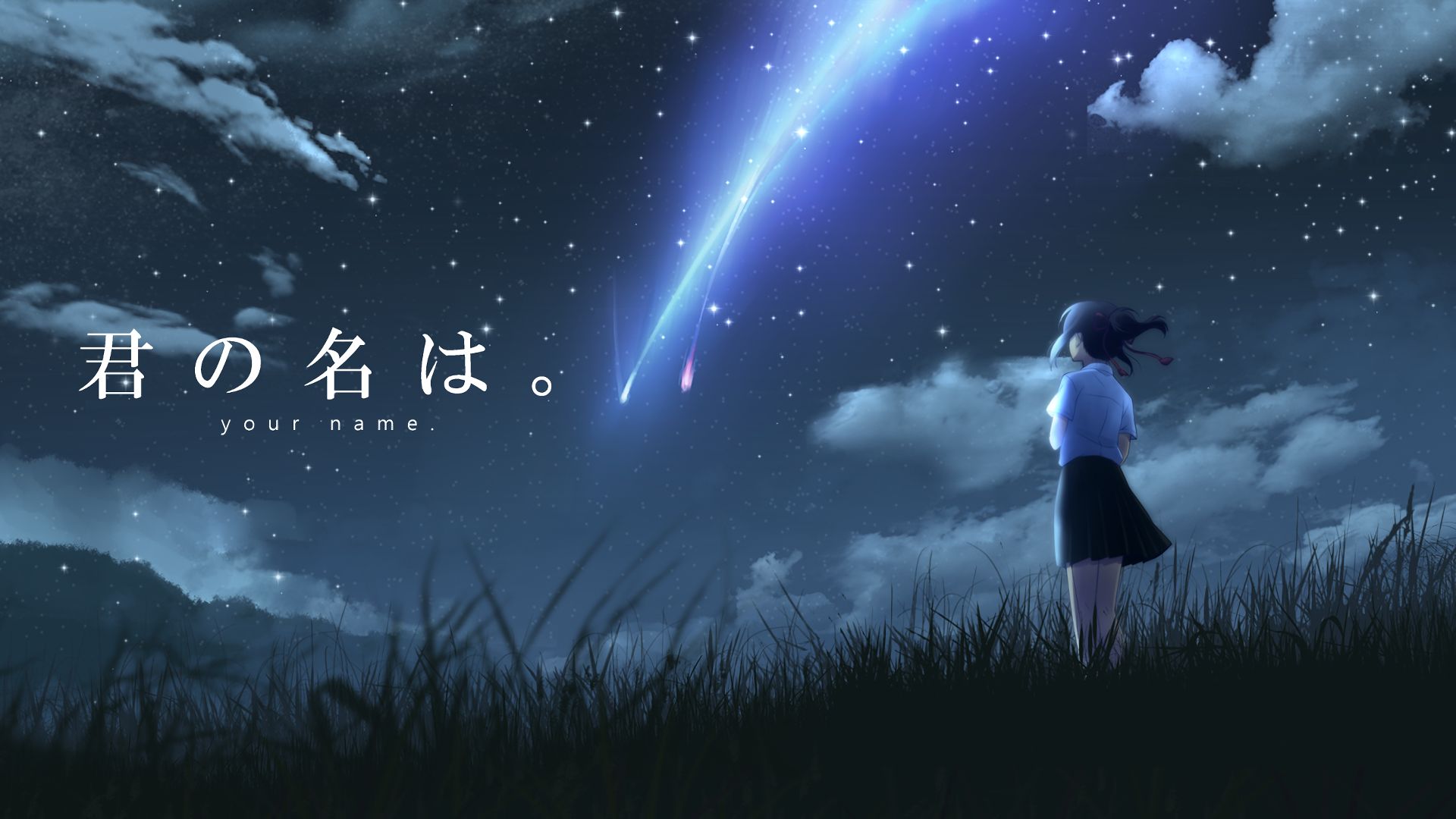 Descarga gratuita de fondo de pantalla para móvil de Animado, Kimi No Na Wa, Mitsuha Miyamizu.