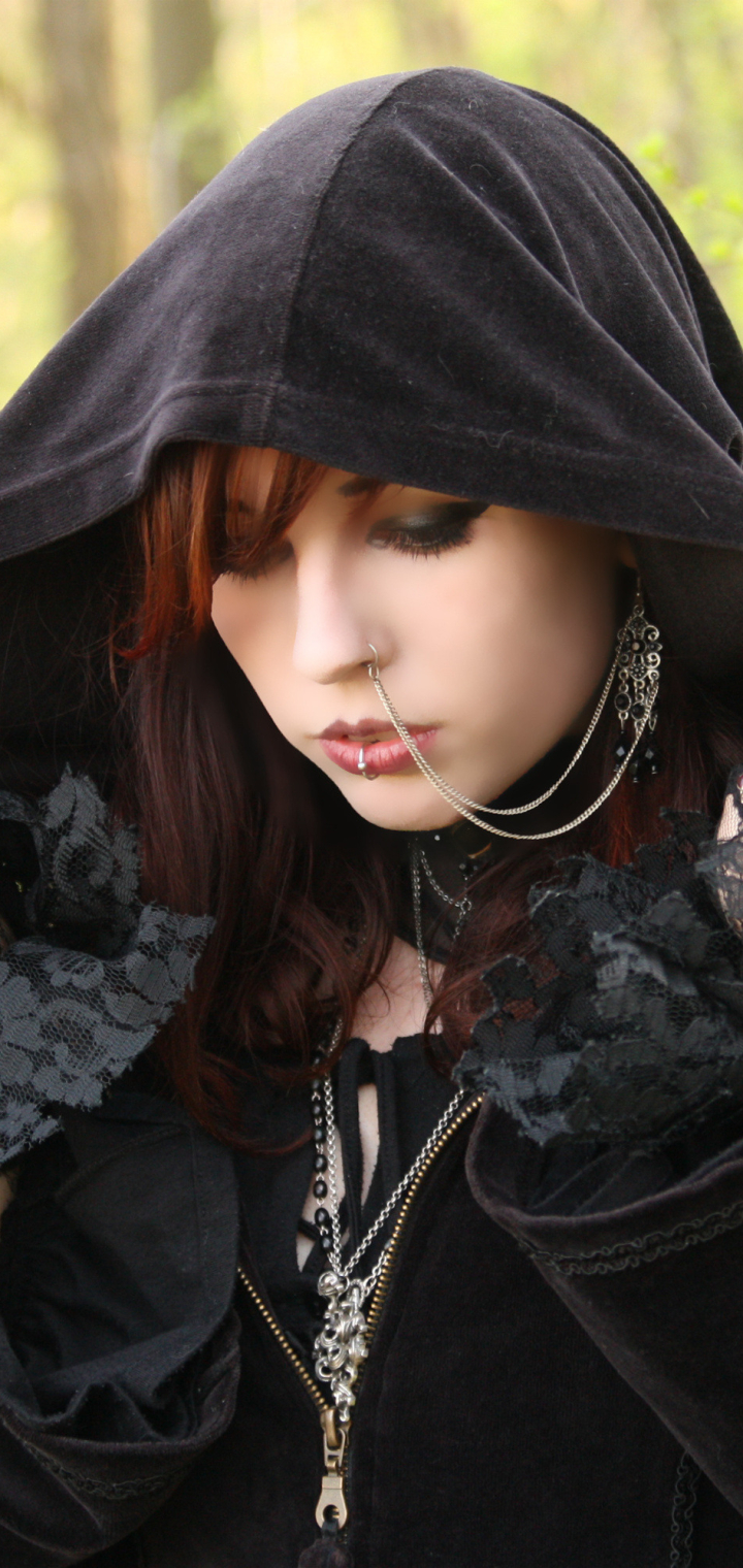 Download mobile wallpaper Gothic, Women for free.