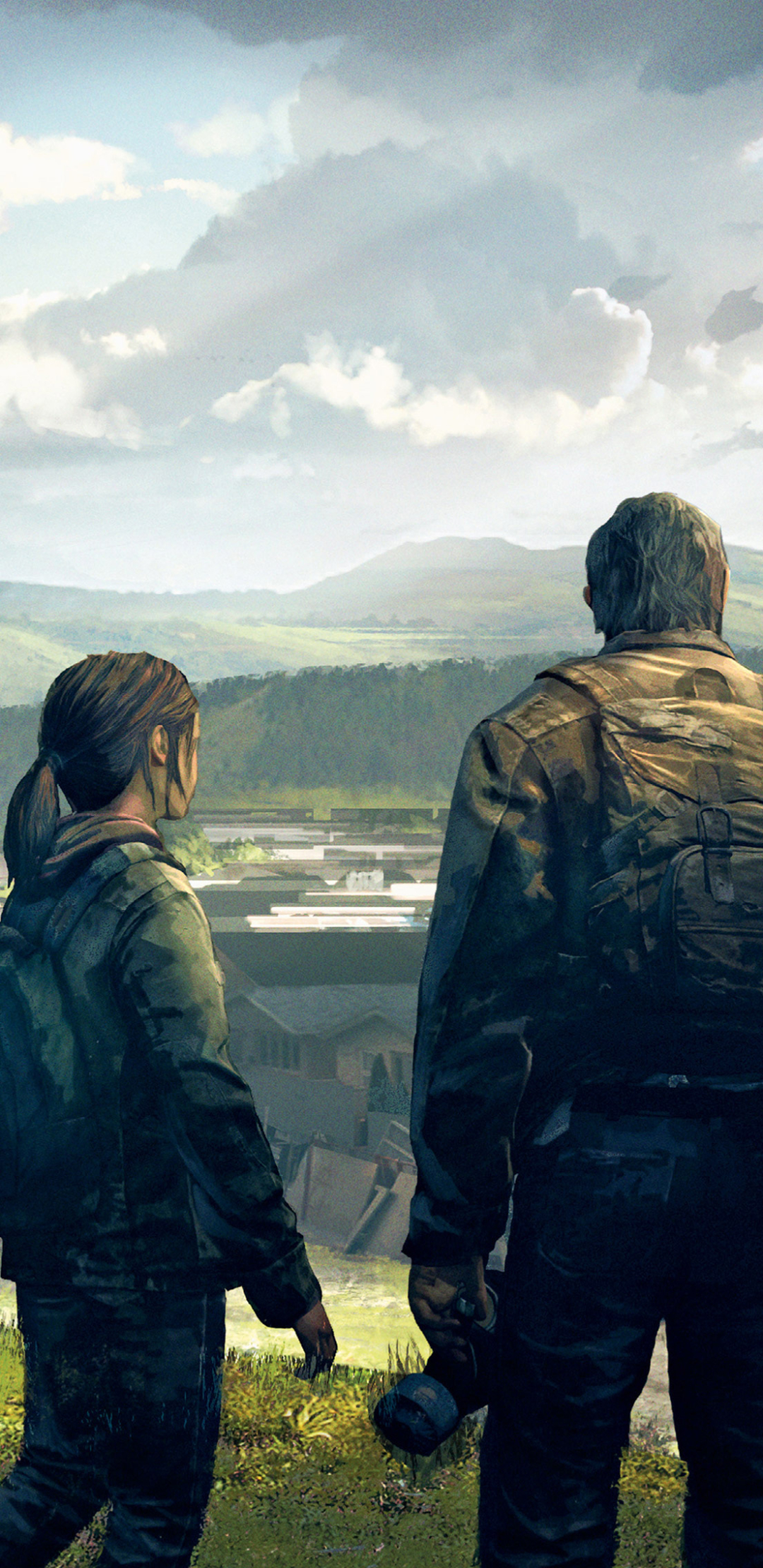 Download mobile wallpaper Video Game, The Last Of Us, Ellie (The Last Of Us), Joel (The Last Of Us) for free.