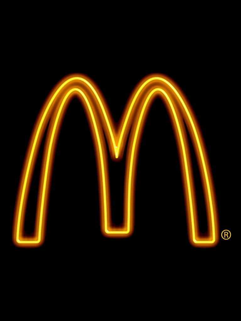 Download mobile wallpaper Artistic, Logo, Mcdonald's for free.